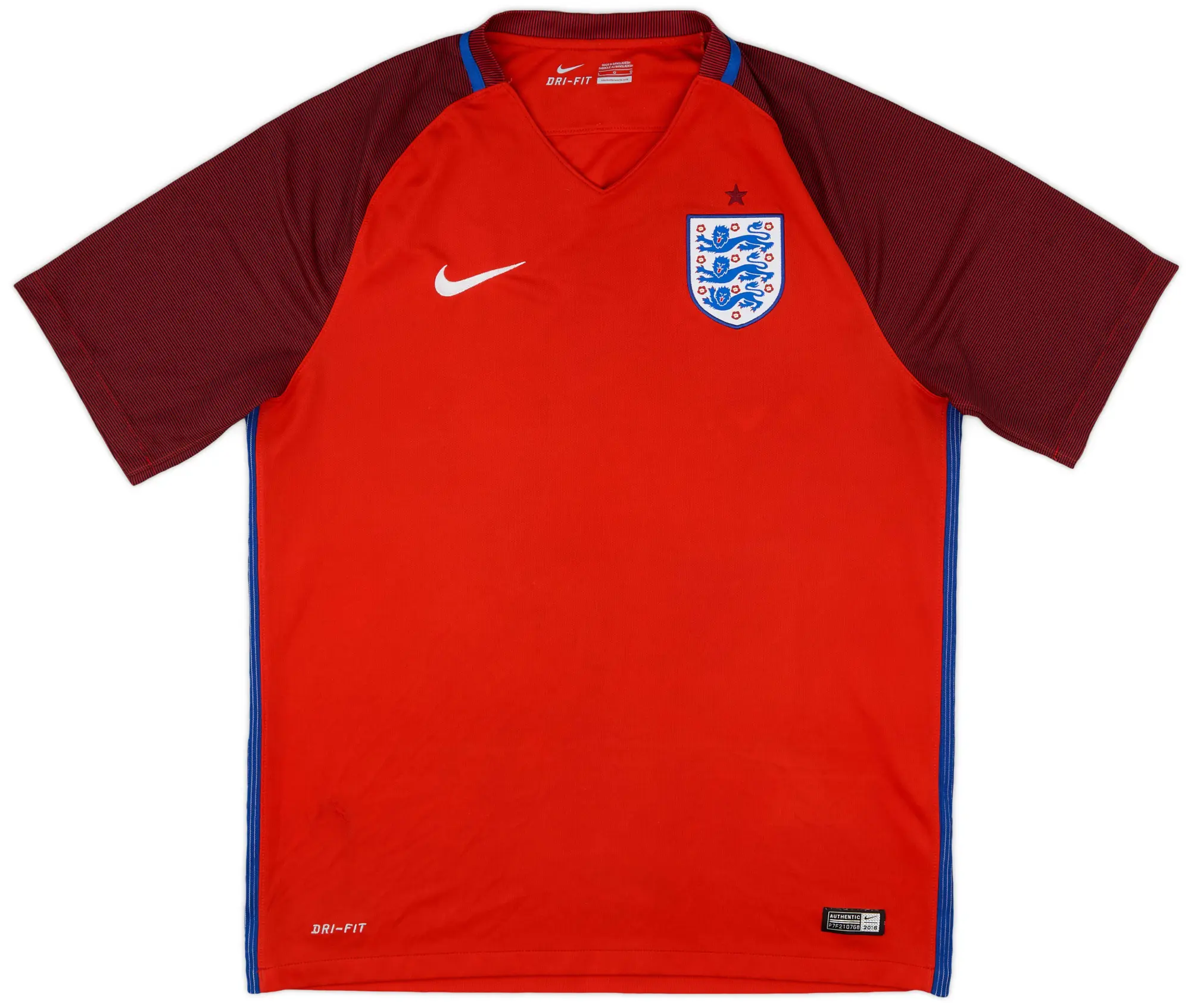 Nike 2016-17 England Away Shirt - 5/10 - (L)
