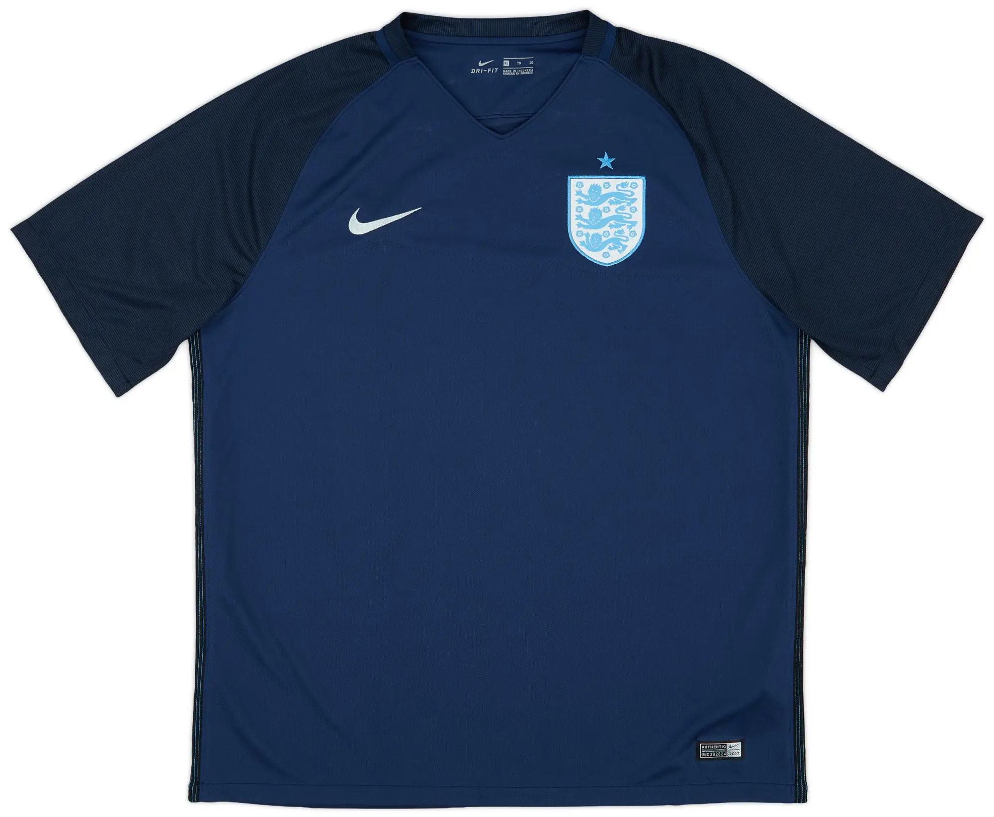 Nike 2017 England Away Shirt - 9/10 - (XL)