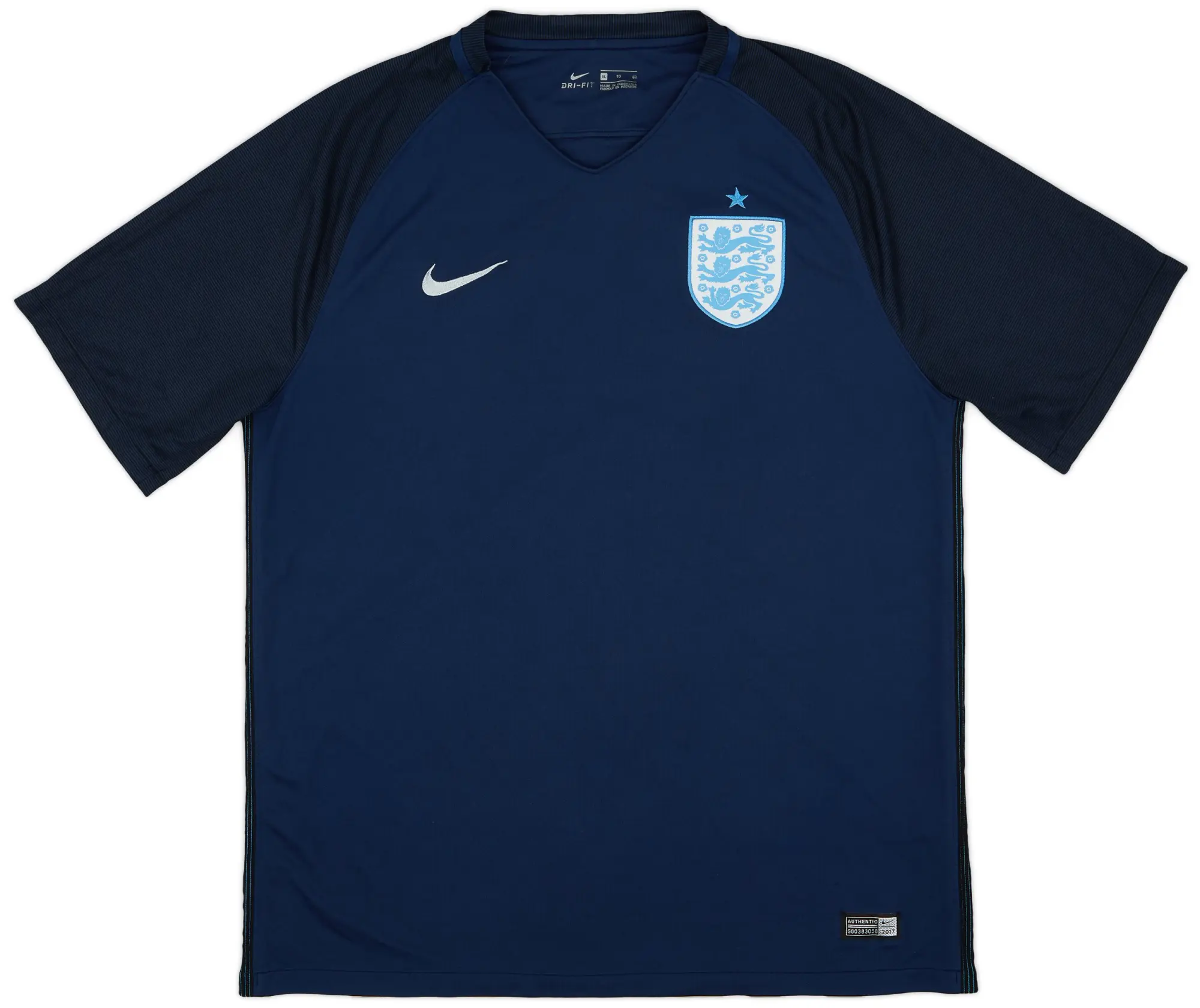 Nike 2017 England Away Shirt - 9/10 - (XL)