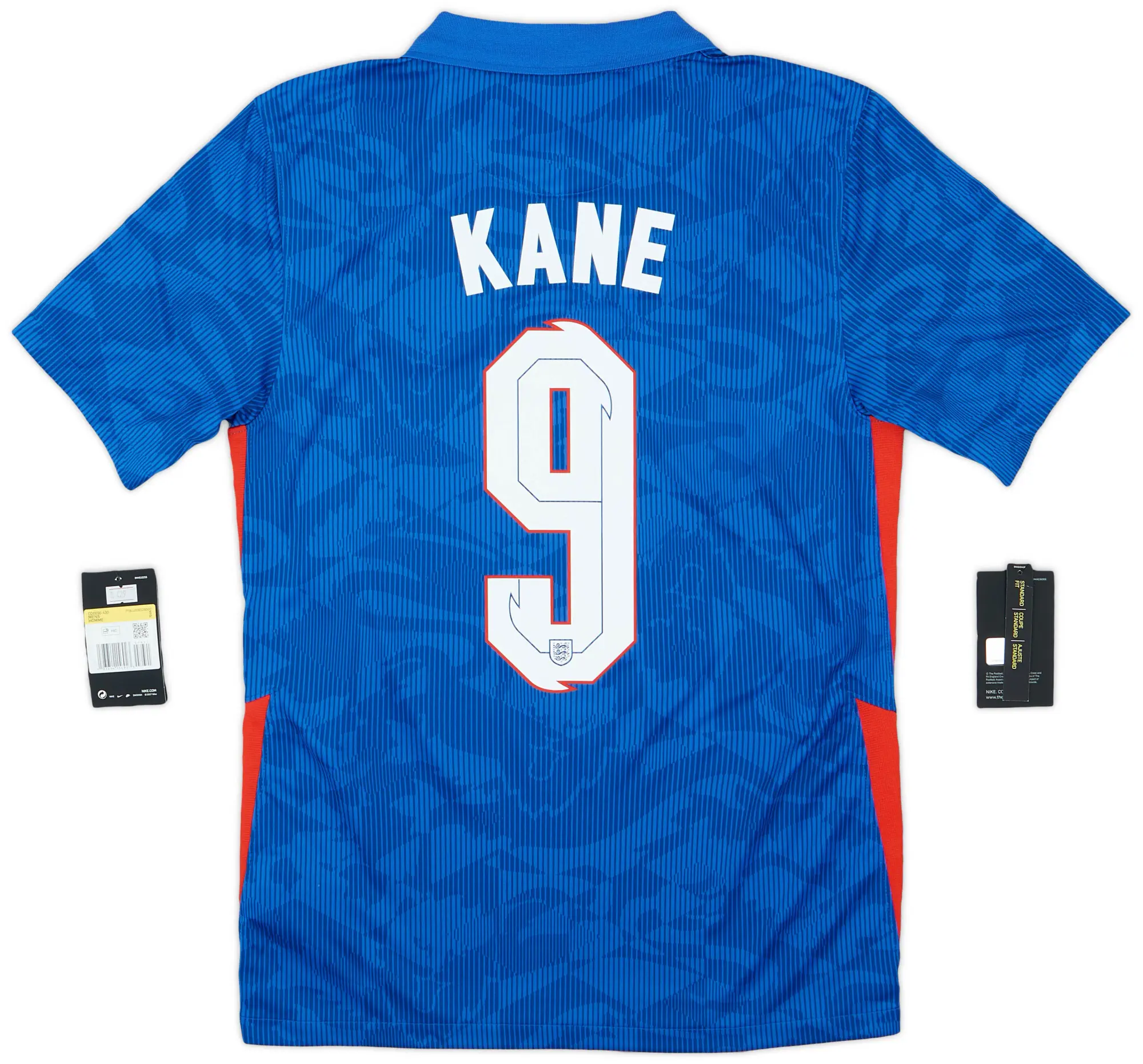 Nike 2020-21 England Away Shirt Kane #9 (S)