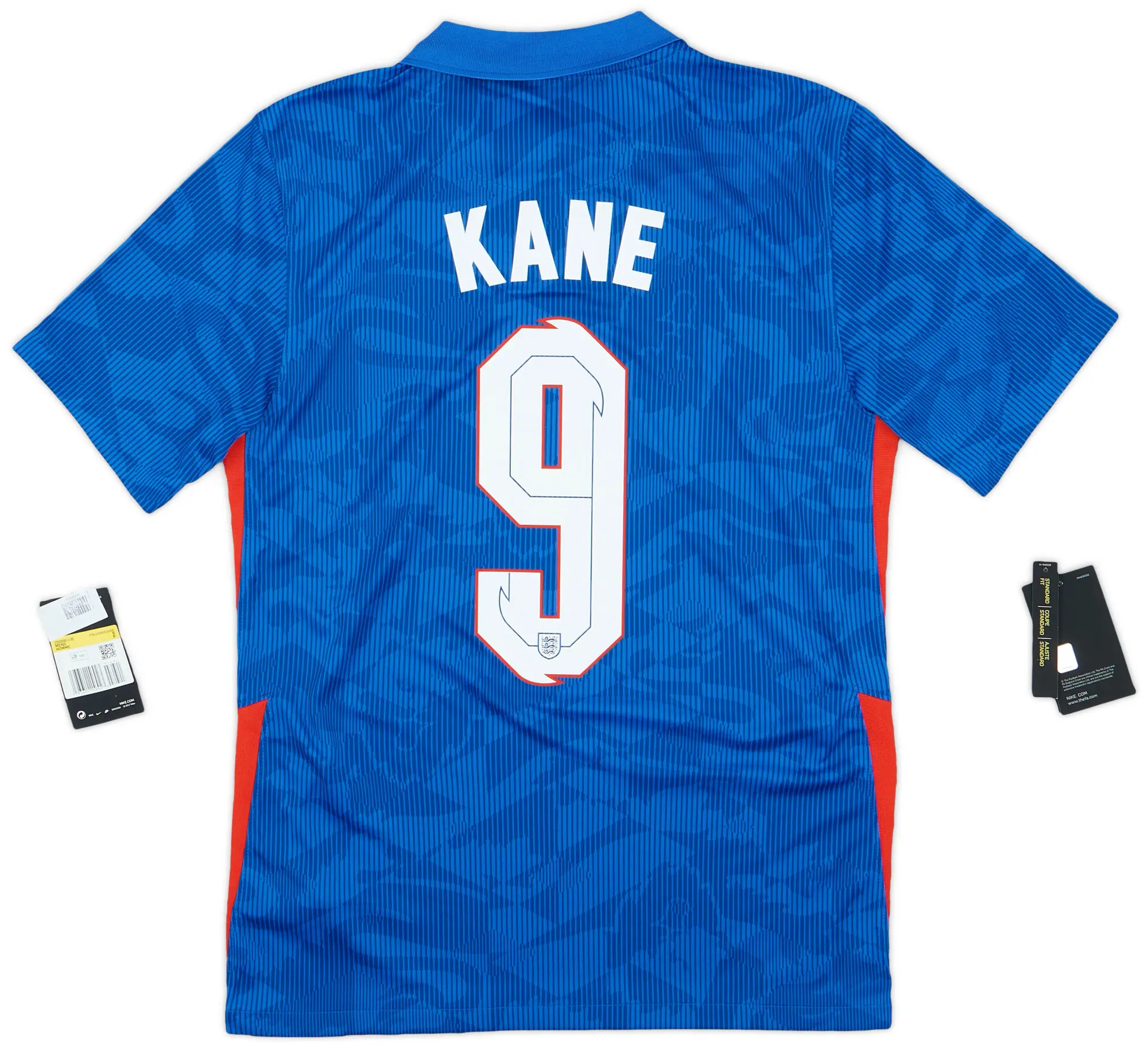 Nike 2020-21 England Away Shirt Kane #9 (S)