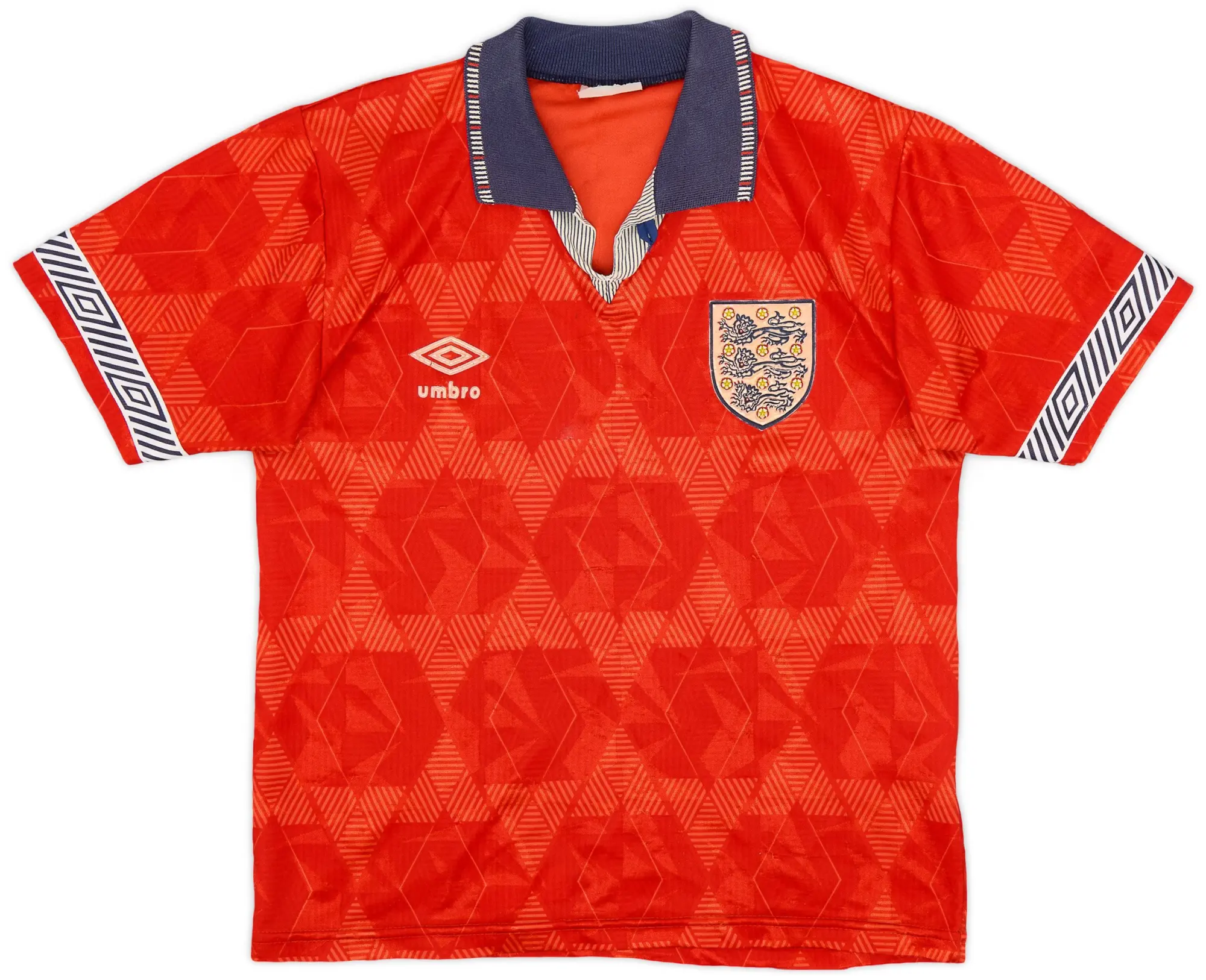 Umbro 1990-93 England Away Shirt - 6/10 - (M.Boys)