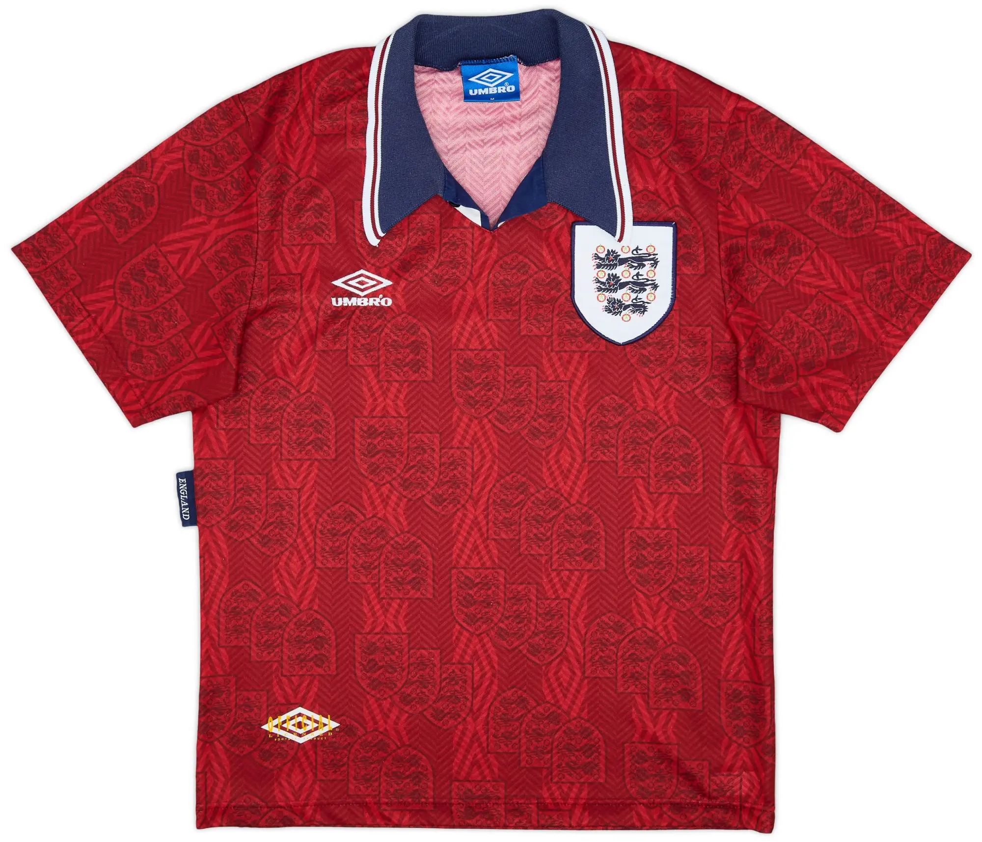 Umbro 1993-95 England Away Shirt - 5/10 - (M)