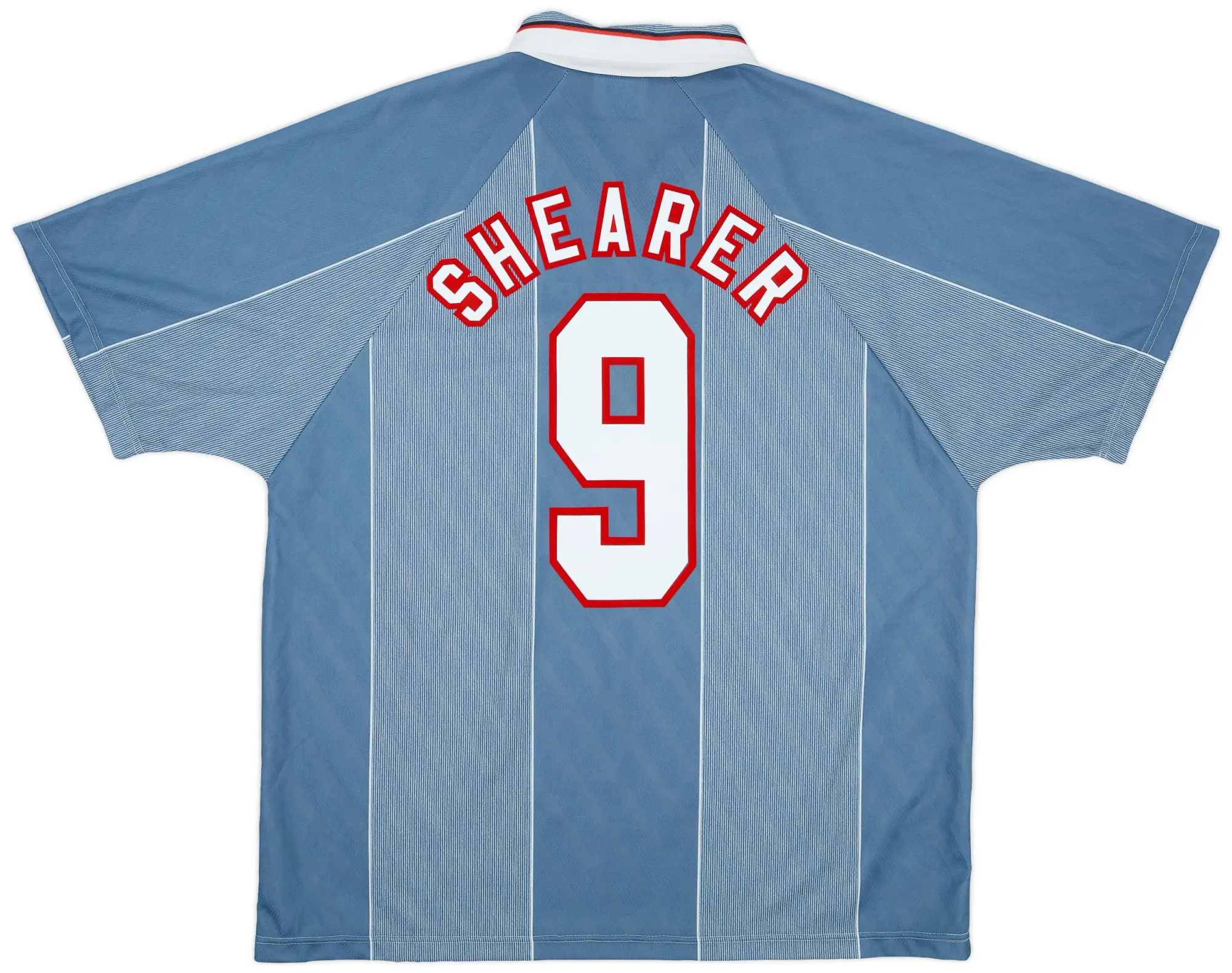 Umbro 1996-97 England Away Shirt Shearer #9 - 9/10 - (XL)