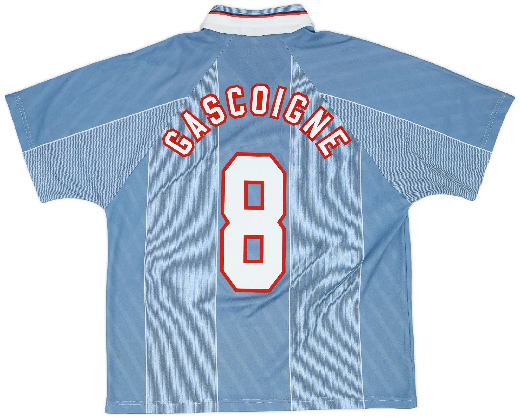 Umbro 1996-97 England Away Shirt Gascoigne #8 - 7/10 - (XL)