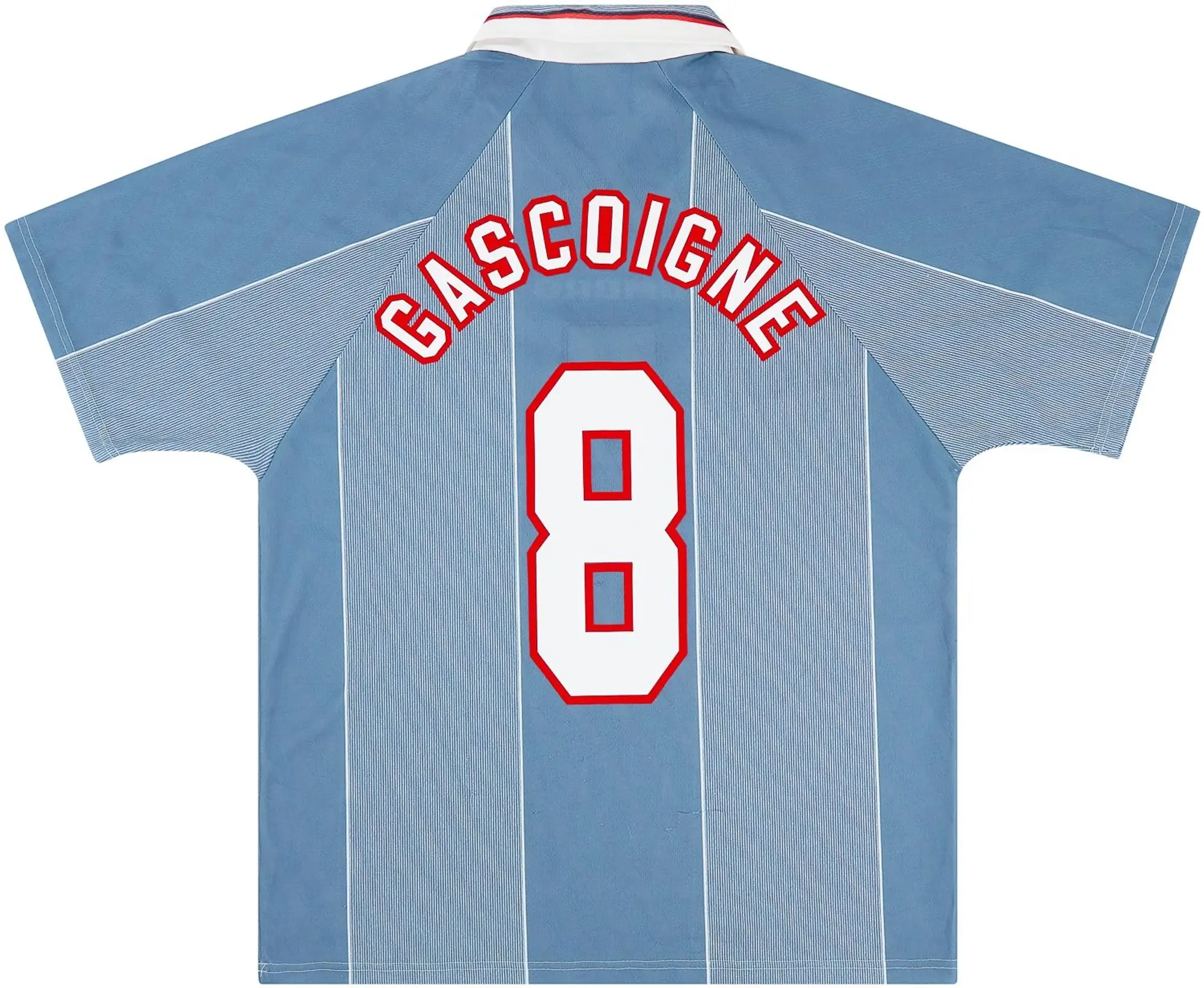 Umbro 1996-97 England Away Shirt Gascoigne #8 - 8/10 - (L)