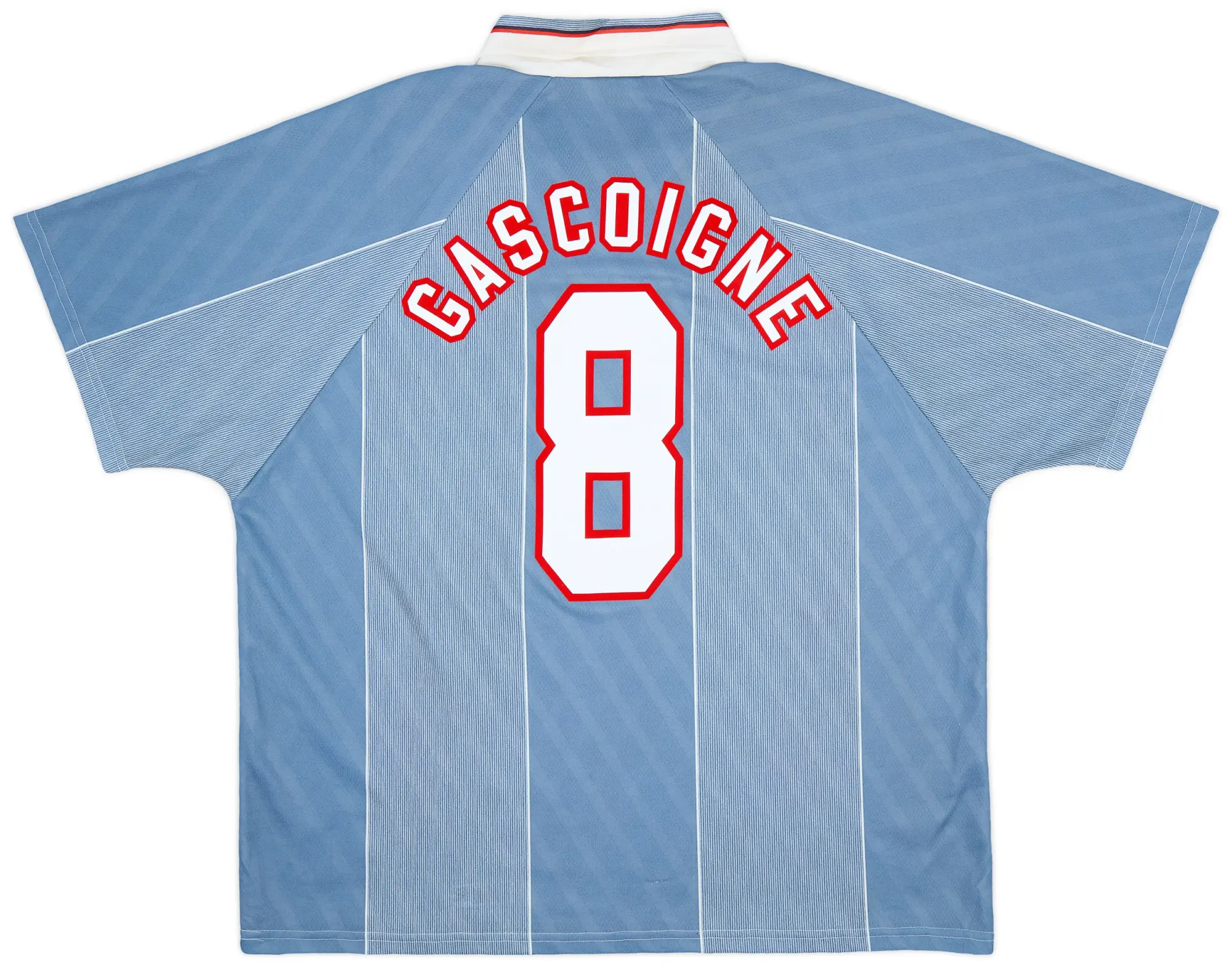 Umbro 1996-97 England Away Shirt Gascoigne #8 - 9/10 - (XXL)