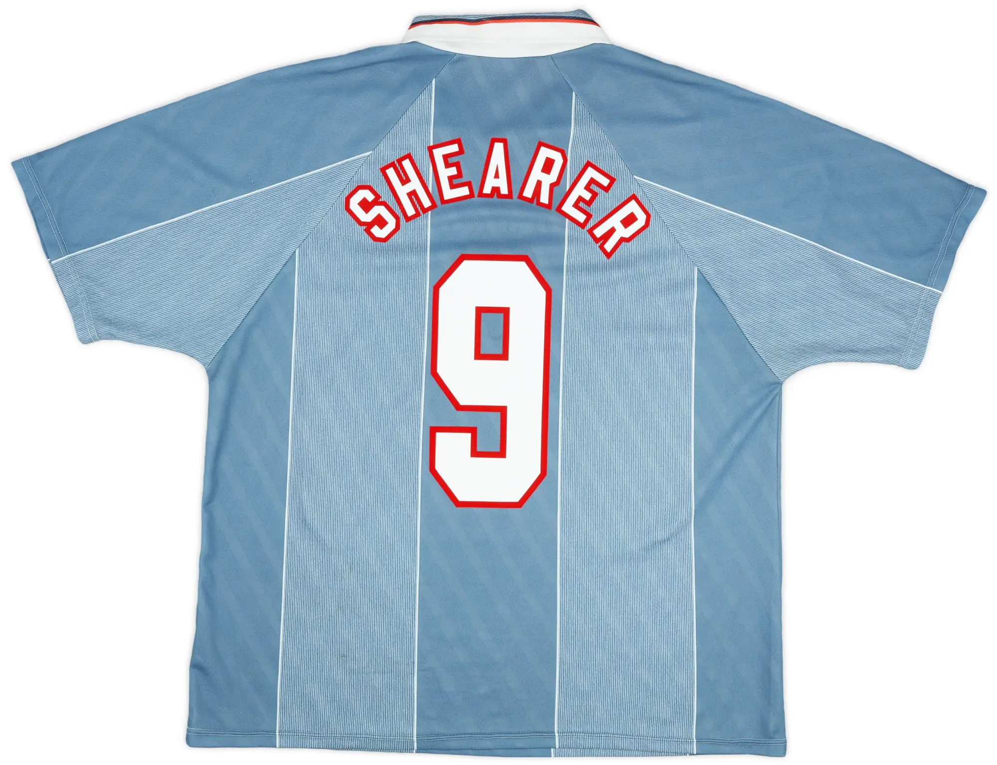 Umbro 1995-97 England Away Shirt Shearer #9 - 8/10 - (XL)