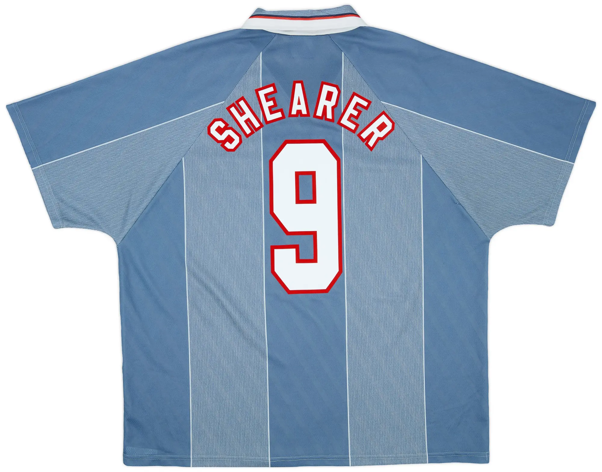 Umbro 1996-97 England Away Shirt Shearer #9 - 8/10 - (XXL)