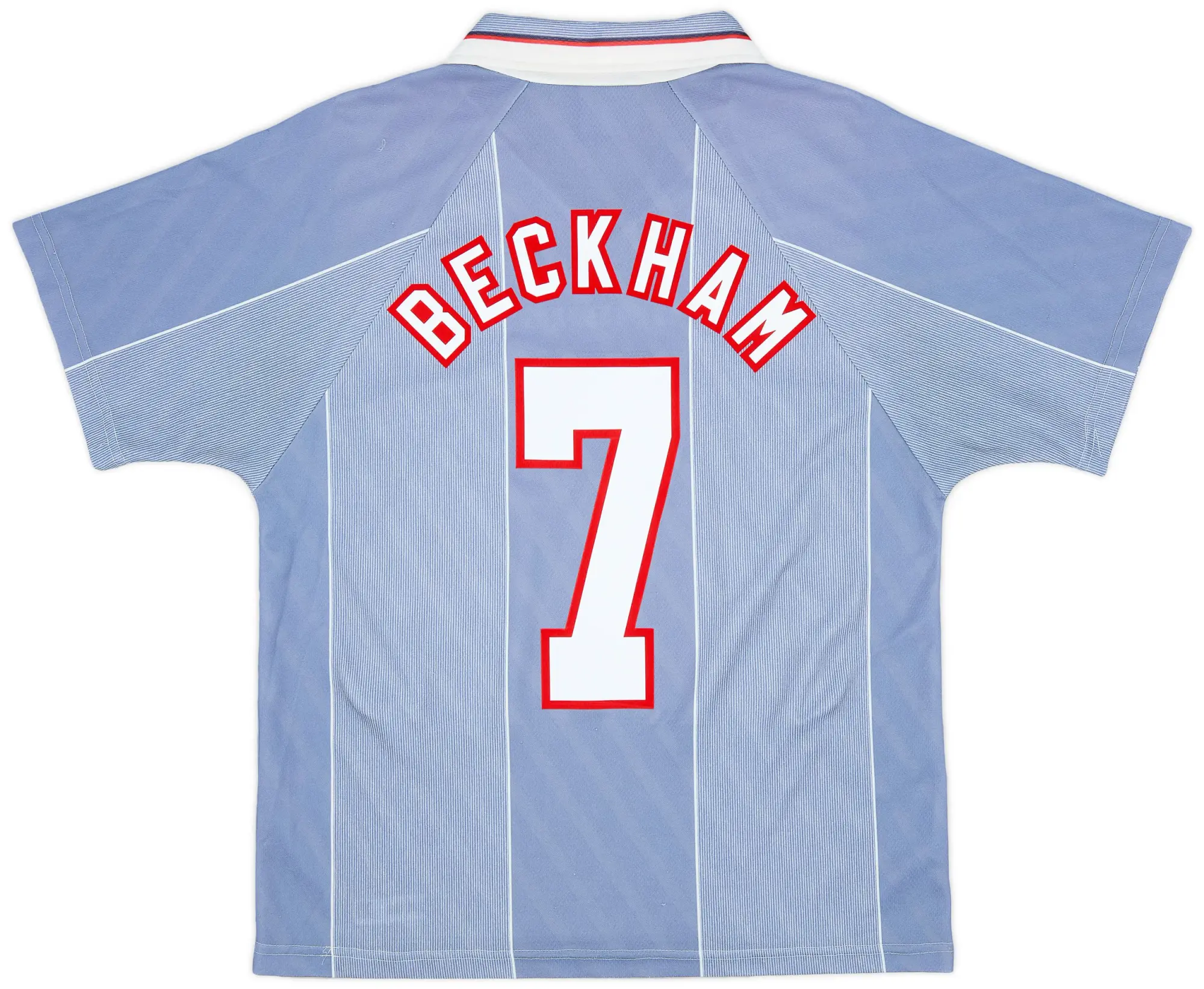 Umbro 1996-97 England Away Shirt Beckham #7 - 9/10 - (M)