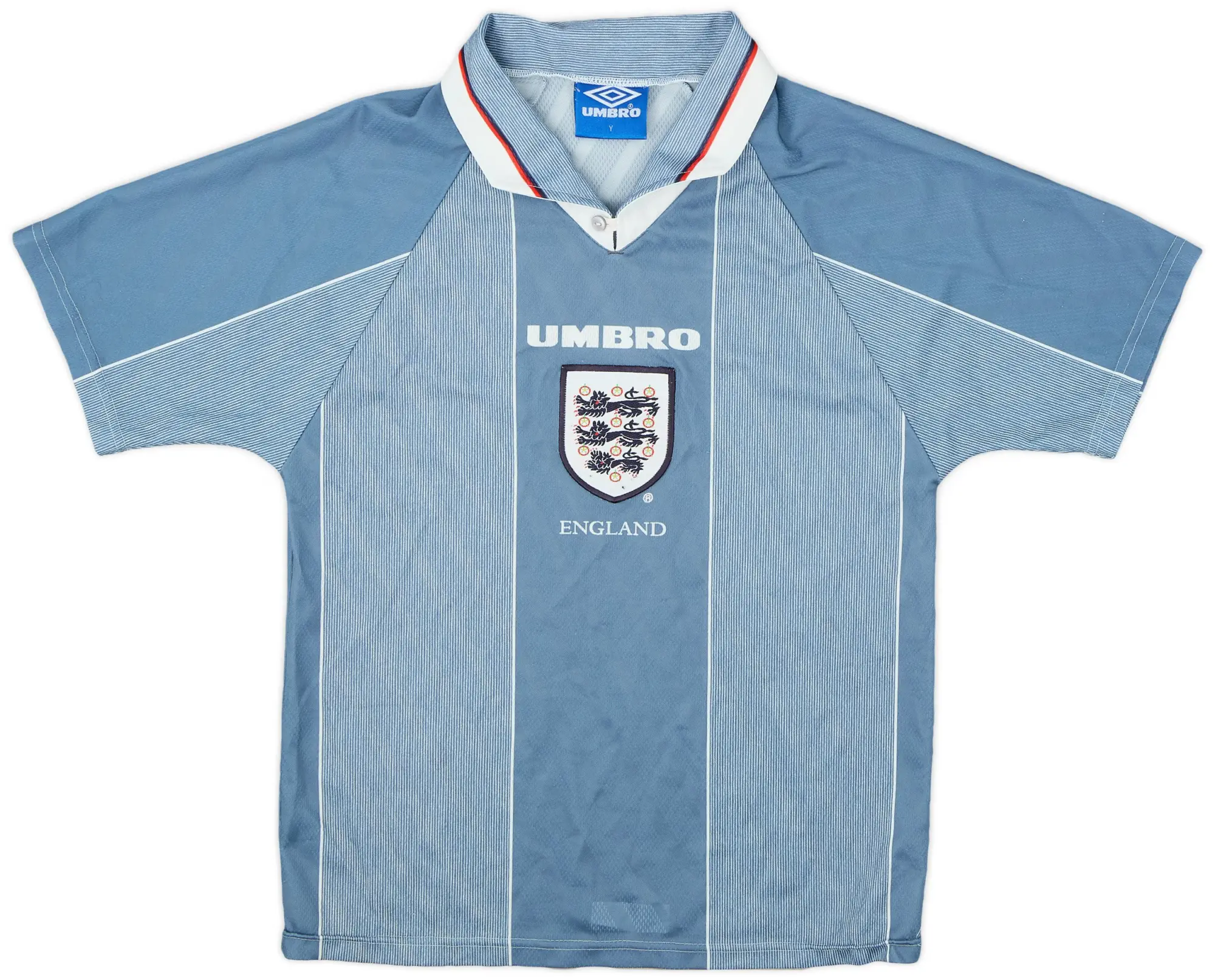 Umbro 1996-97 England Away Shirt - 8/10 - (Y)