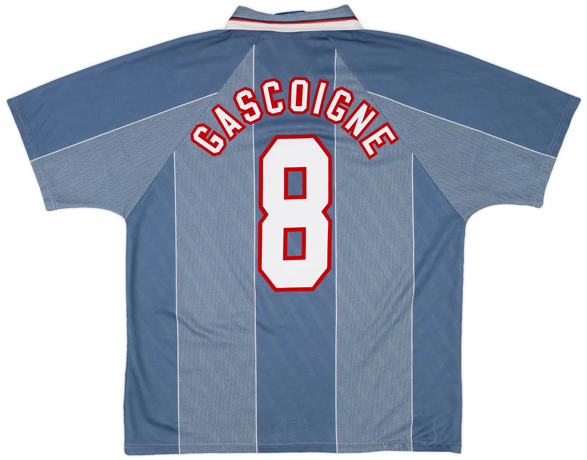 Umbro 1996-97 England Away Shirt Gascoigne #8 - 6/10 - (XL)