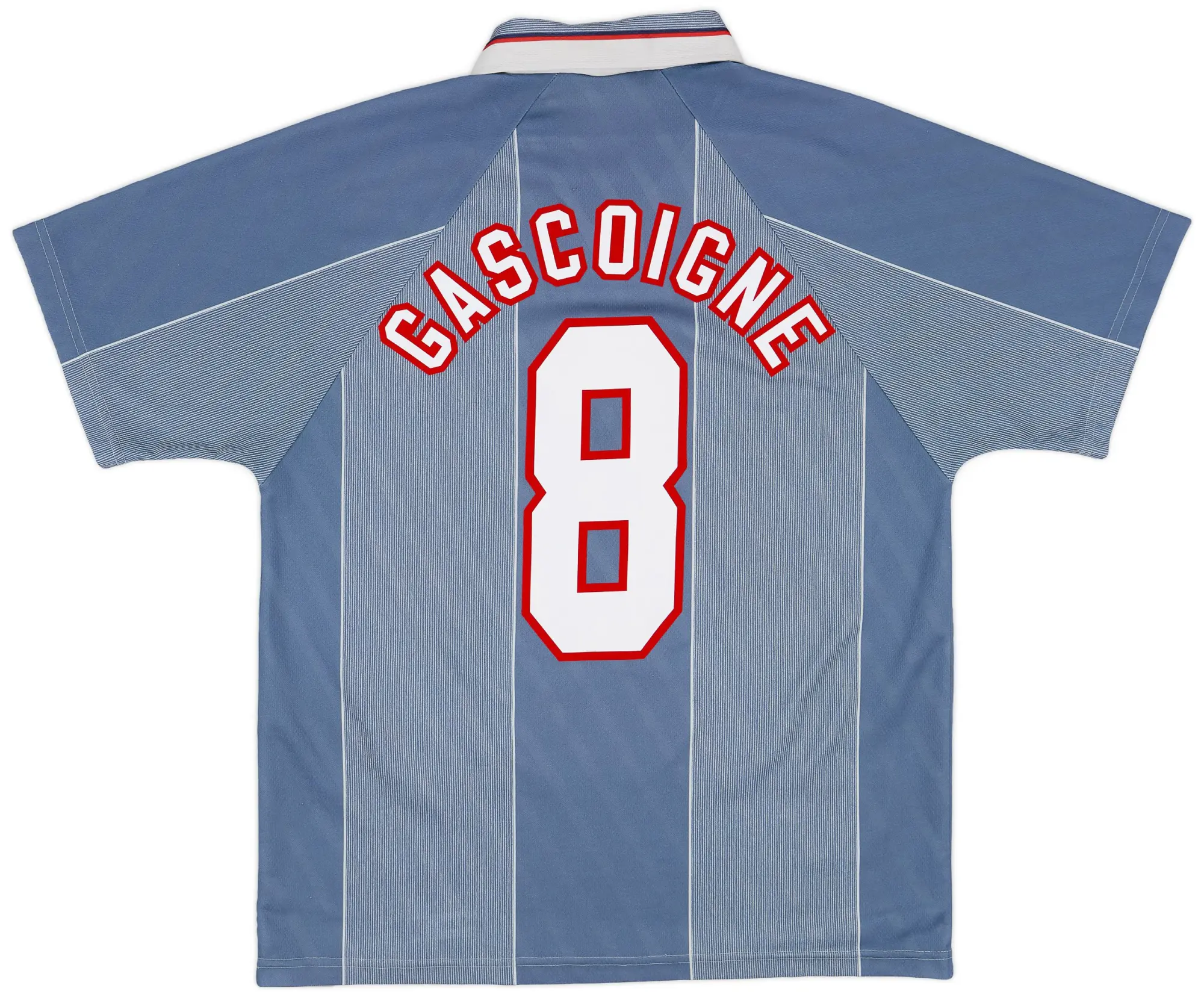 Umbro 1996-97 England Away Shirt Gascoigne #8 - 8/10 - (L)