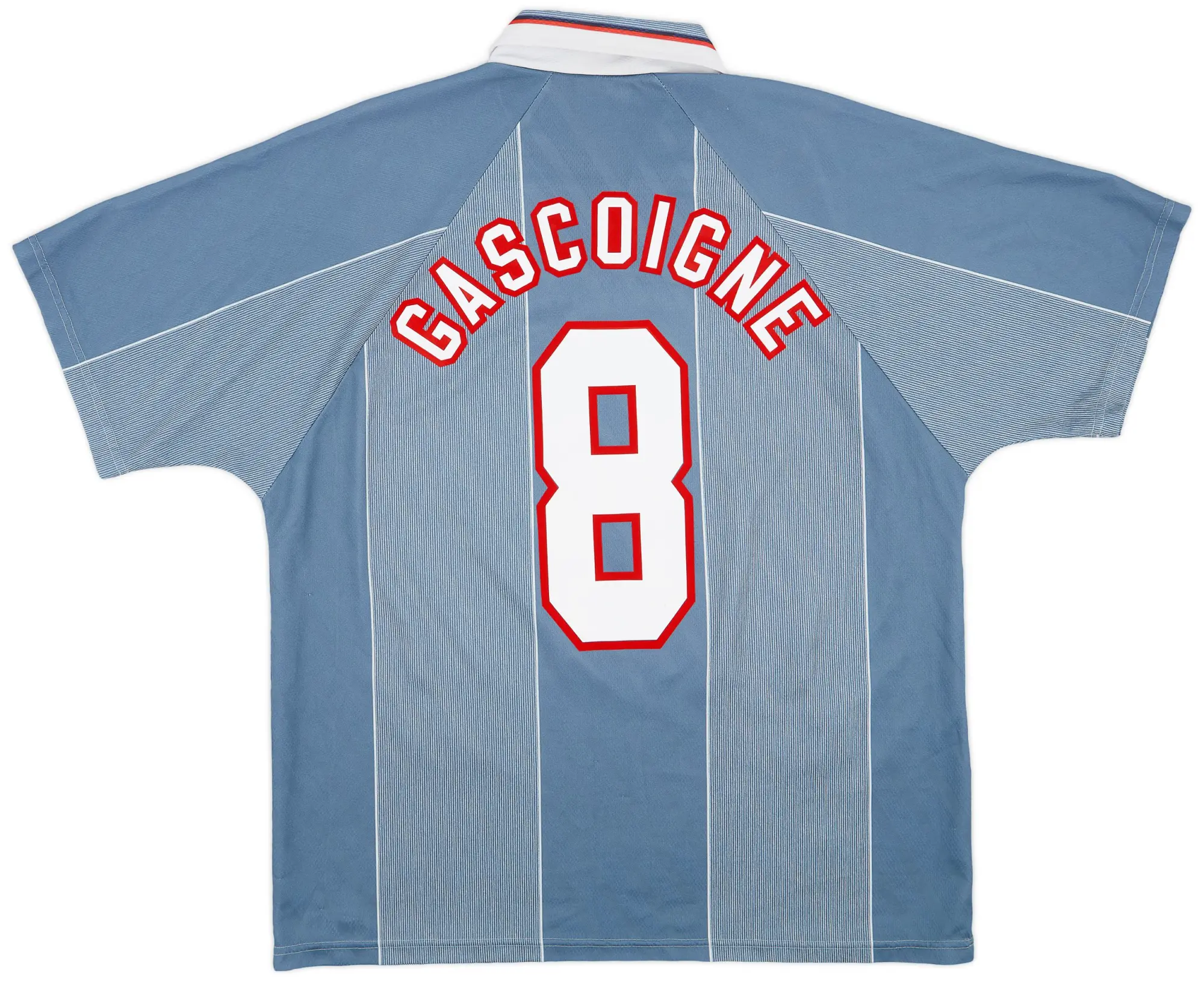 Umbro 1996-97 England Away Shirt Gascoigne #8 - 9/10 - (XL)
