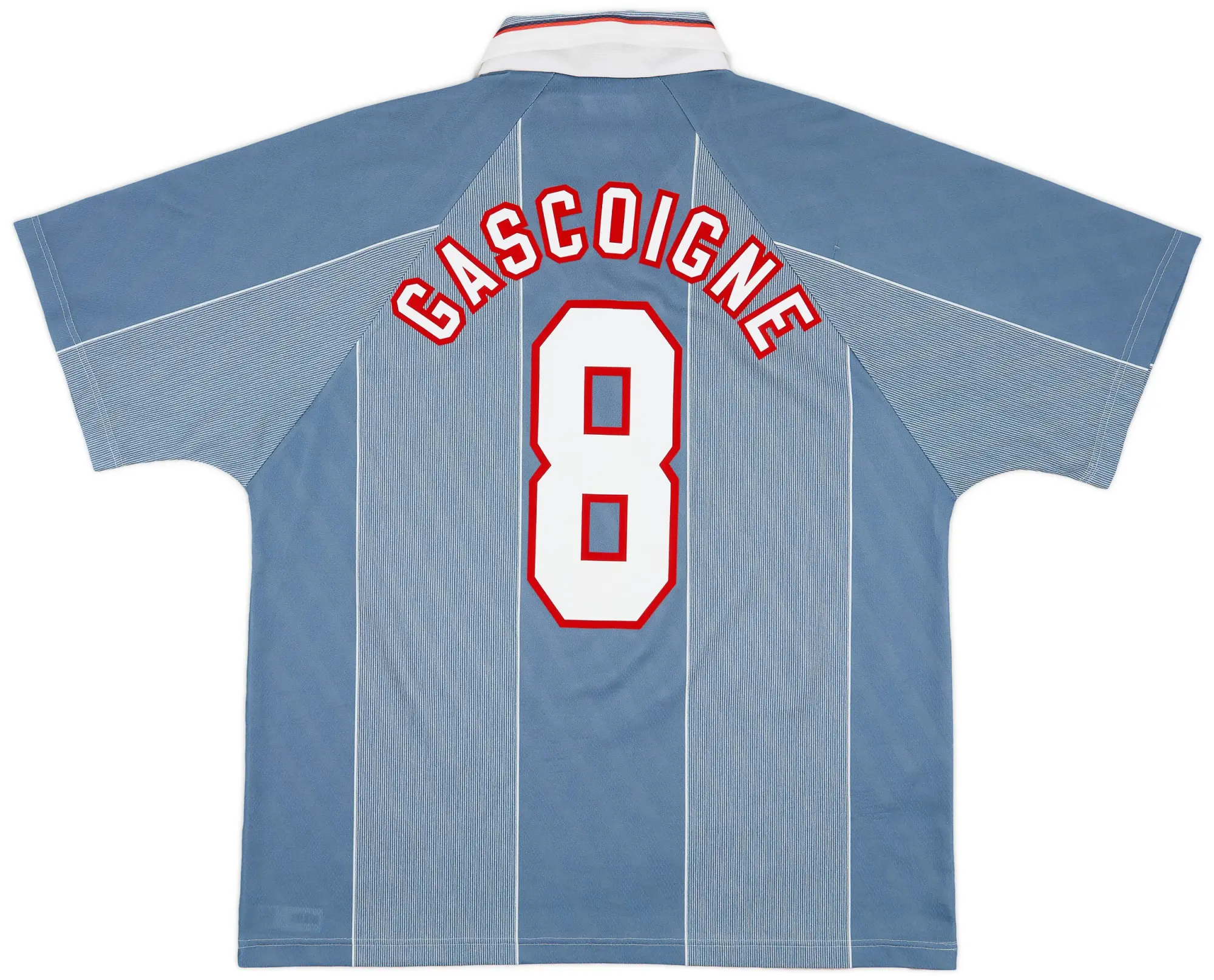 Umbro 1996-97 England Away Shirt Gascoigne #8 - 9/10 - (XL)