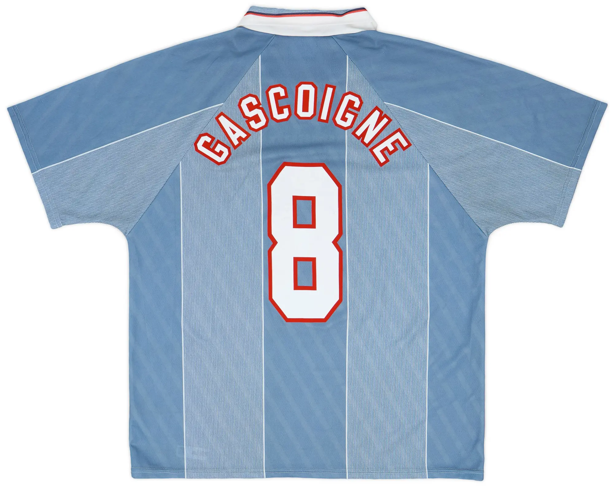 Umbro 1996-97 England Away Shirt Gascoigne #8 - 8/10 - (L)