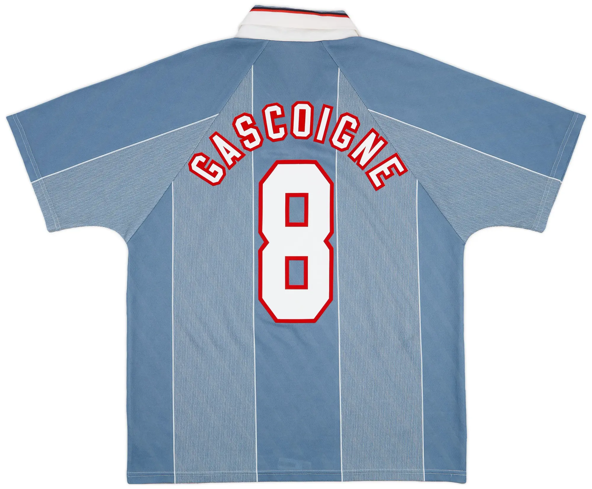 Umbro 1996-97 England Away Shirt Gascoigne #8 - 9/10 - (L)