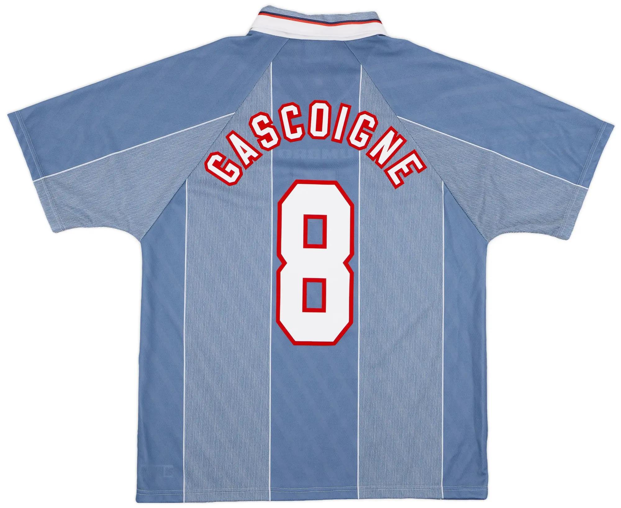 Umbro 1996-97 England Away Shirt Gascoigne #8 - 9/10 - (L)
