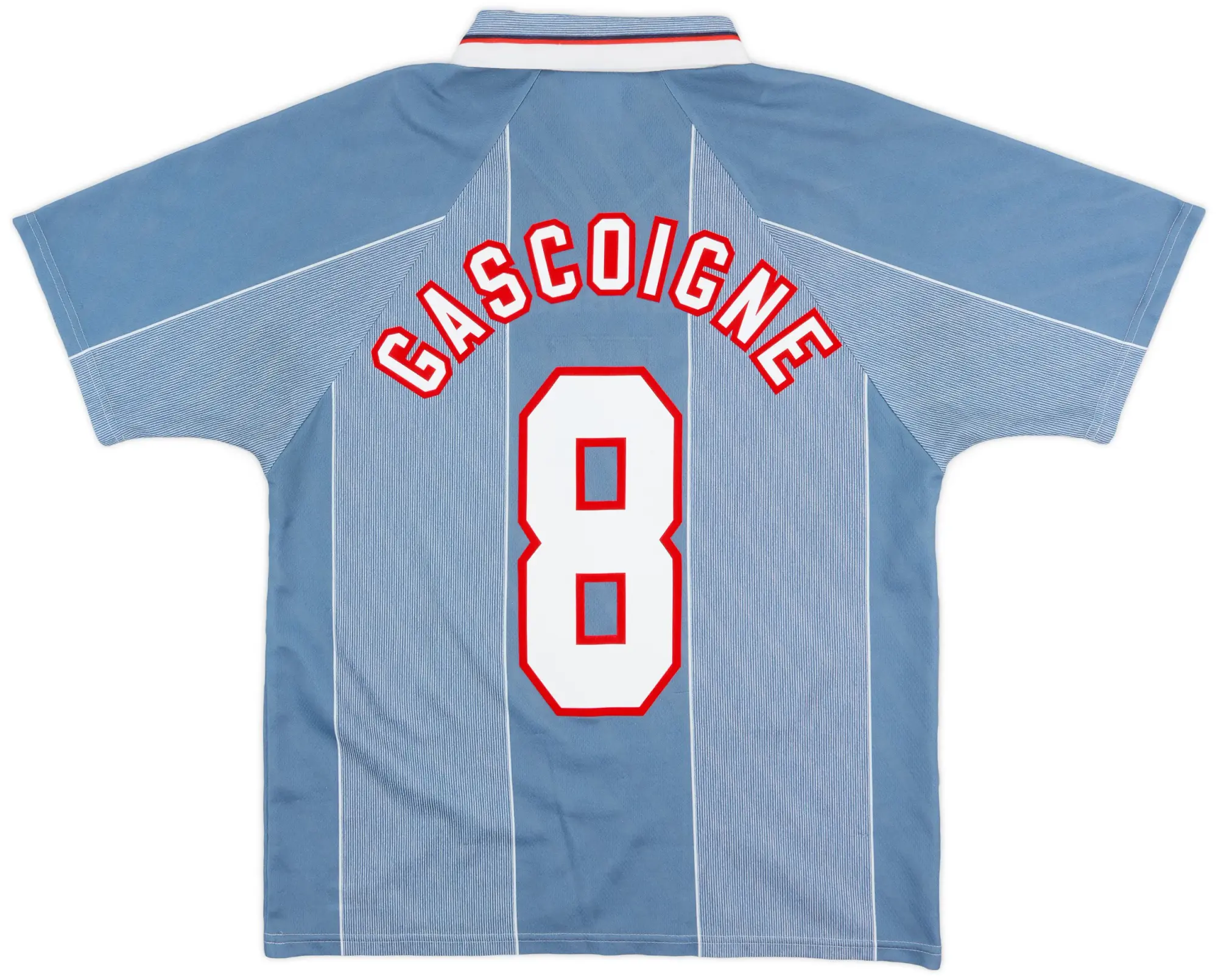 Umbro 1996-97 England Away Shirt Gascoigne #8 - 8/10 - (M)