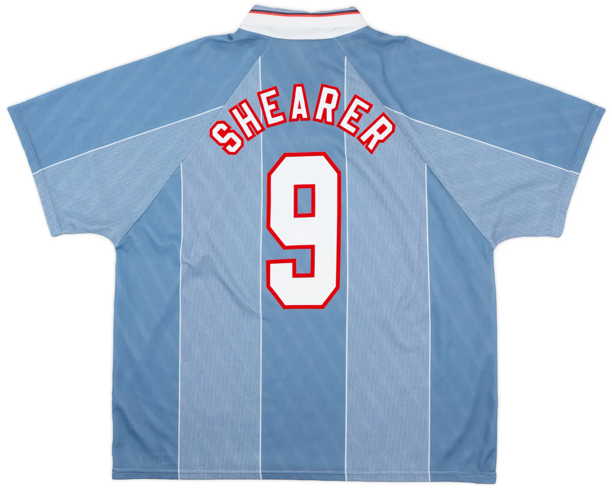 Umbro 1996-97 England Away Shirt Shearer #9 - 9/10 - (XXL)