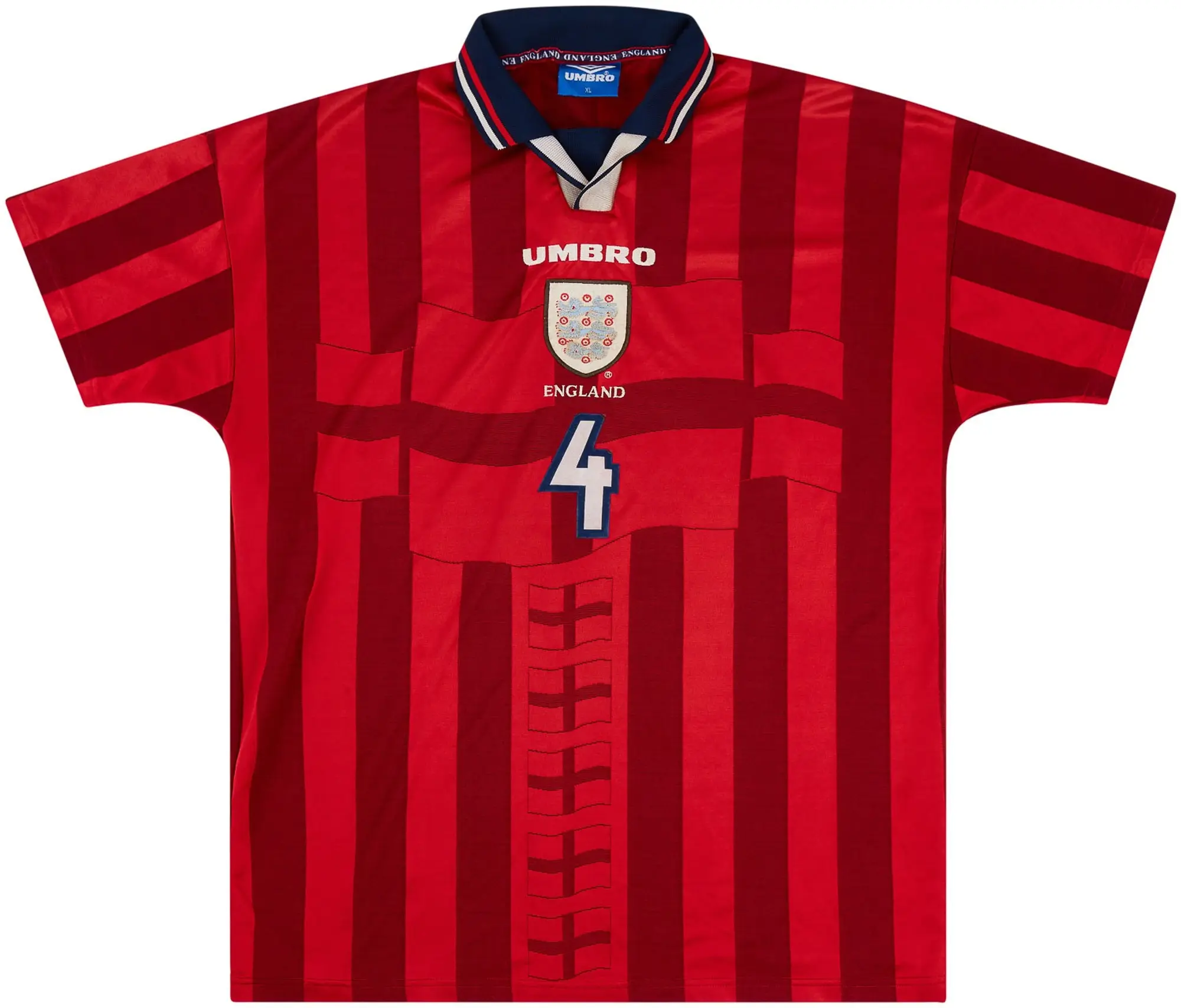 Umbro 1997-99 England Match Issue Away Shirt #4