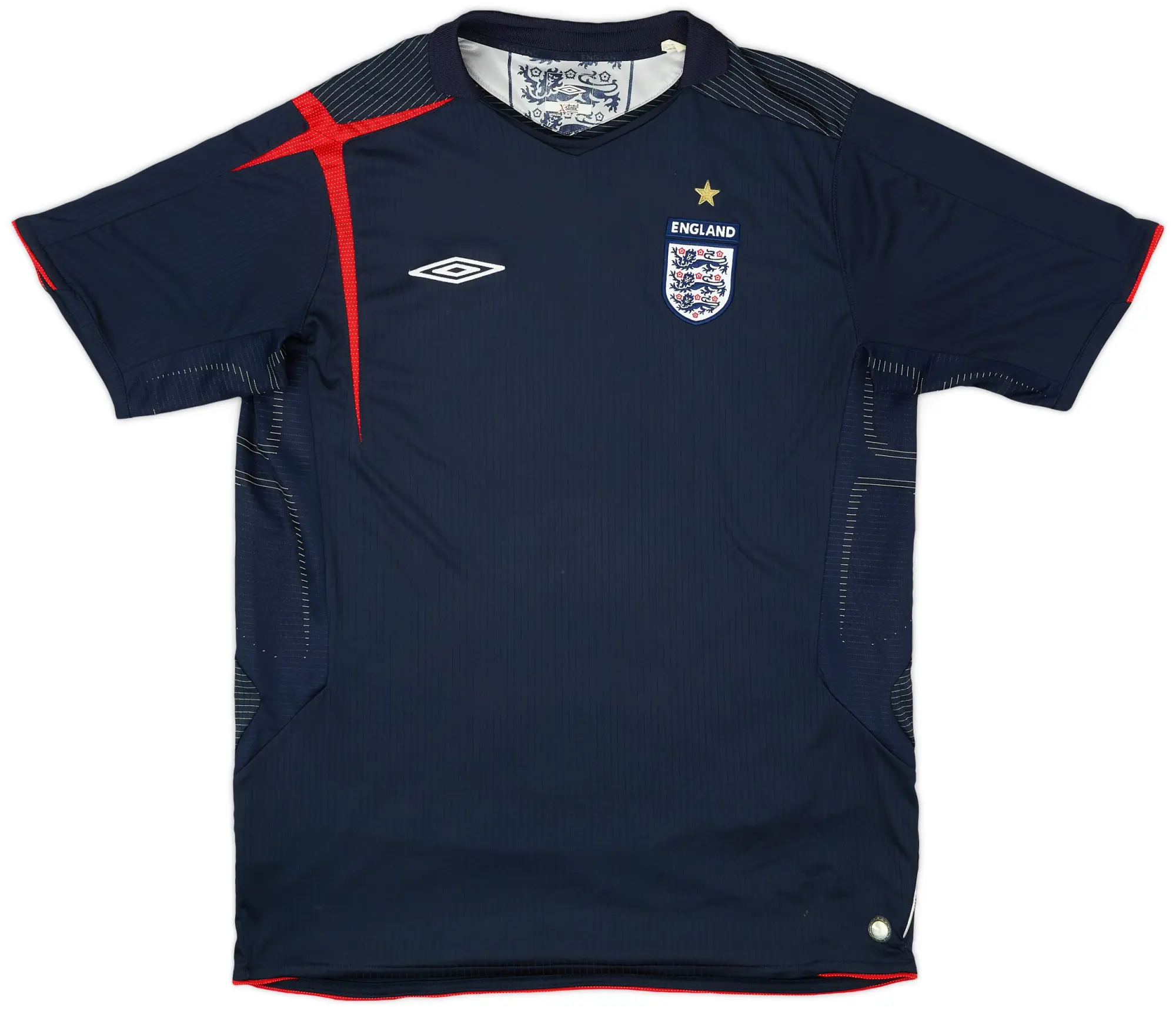 Umbro 2005-06 England GK S/S Shirt - 9/10 - (L)