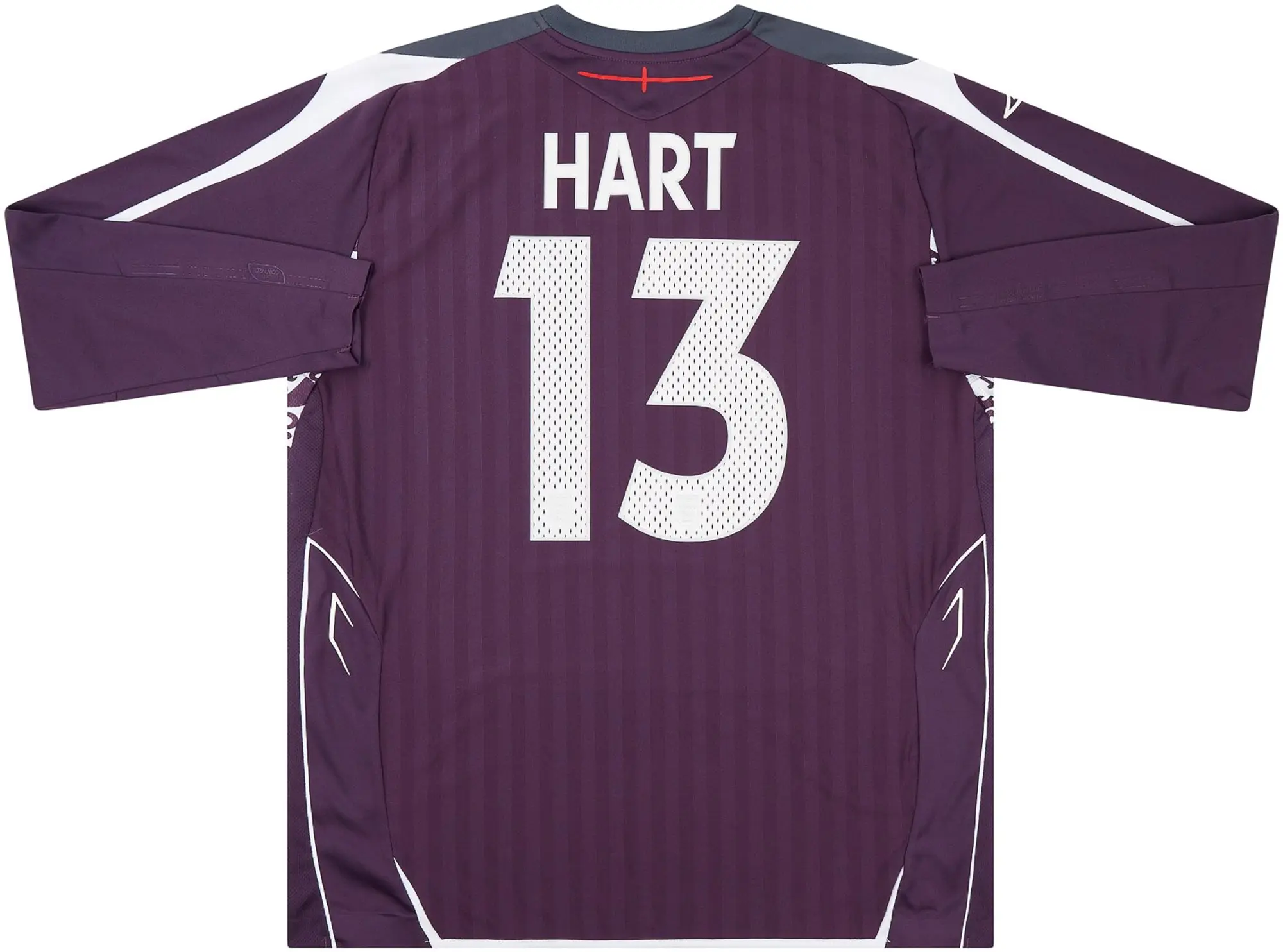 Umbro 2006-07 England U-21 Match Issue GK Shirt Carson #1