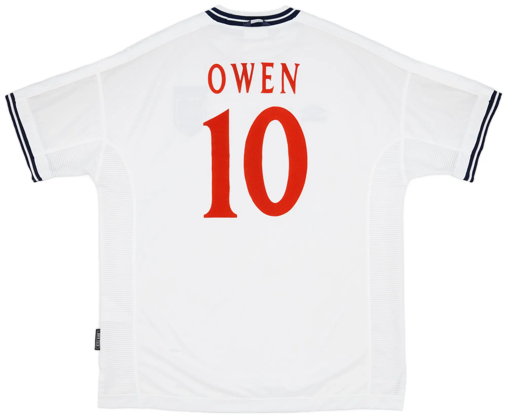 Umbro 1999-01 England Home Shirt Owen #10 - 8/10 - (XXL)