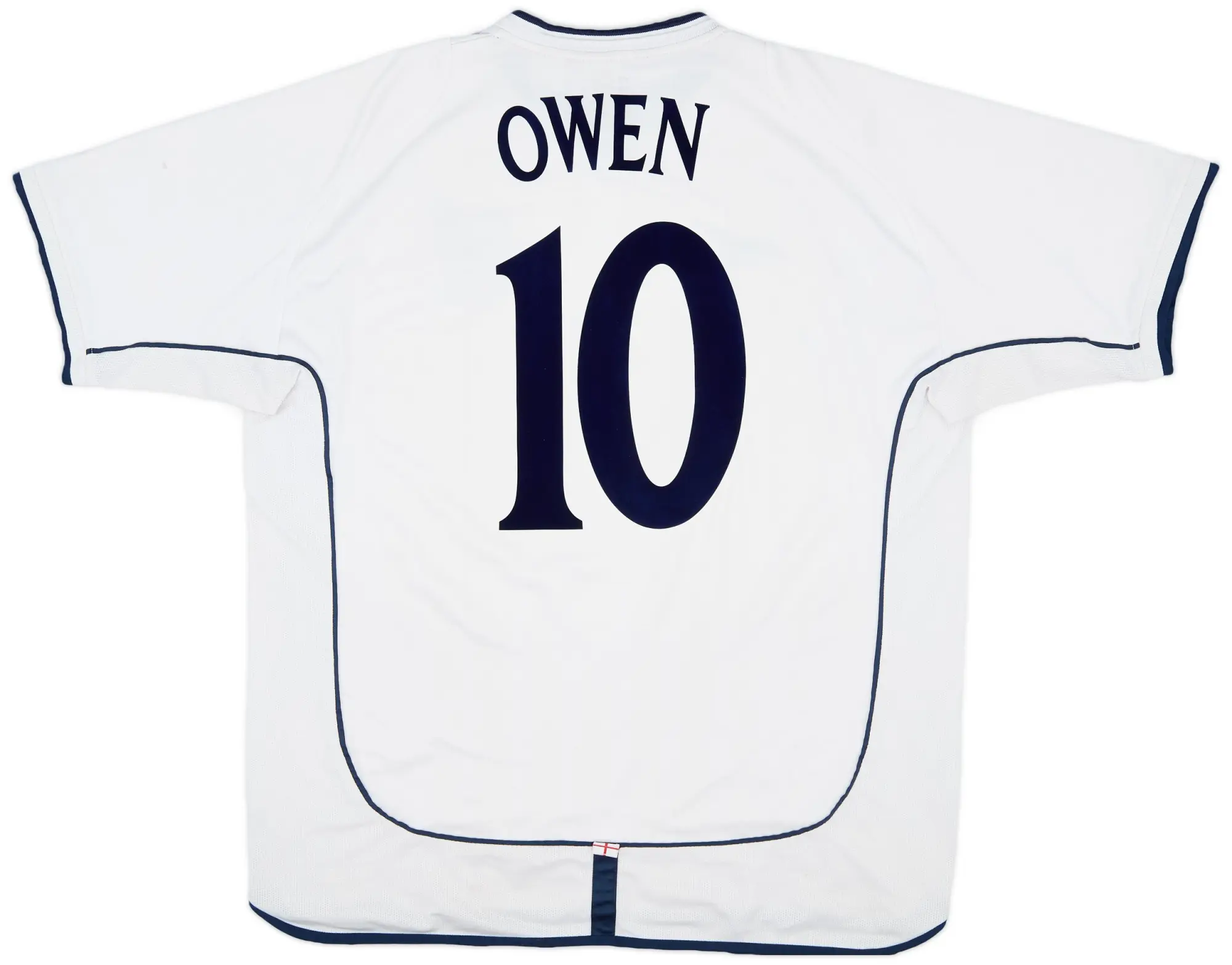 Umbro 2001-03 England Home Shirt Owen #10 - 5/10 - (XXL)