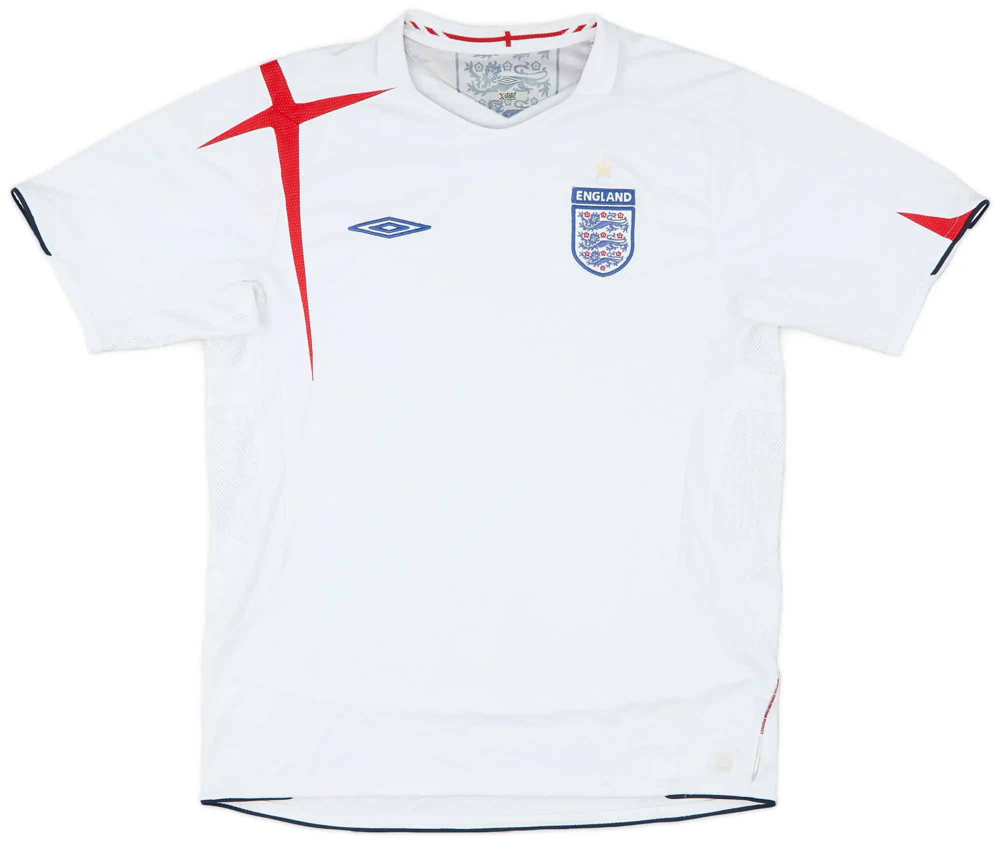 Umbro 2005-07 England Home Shirt - 5/10 - (L)