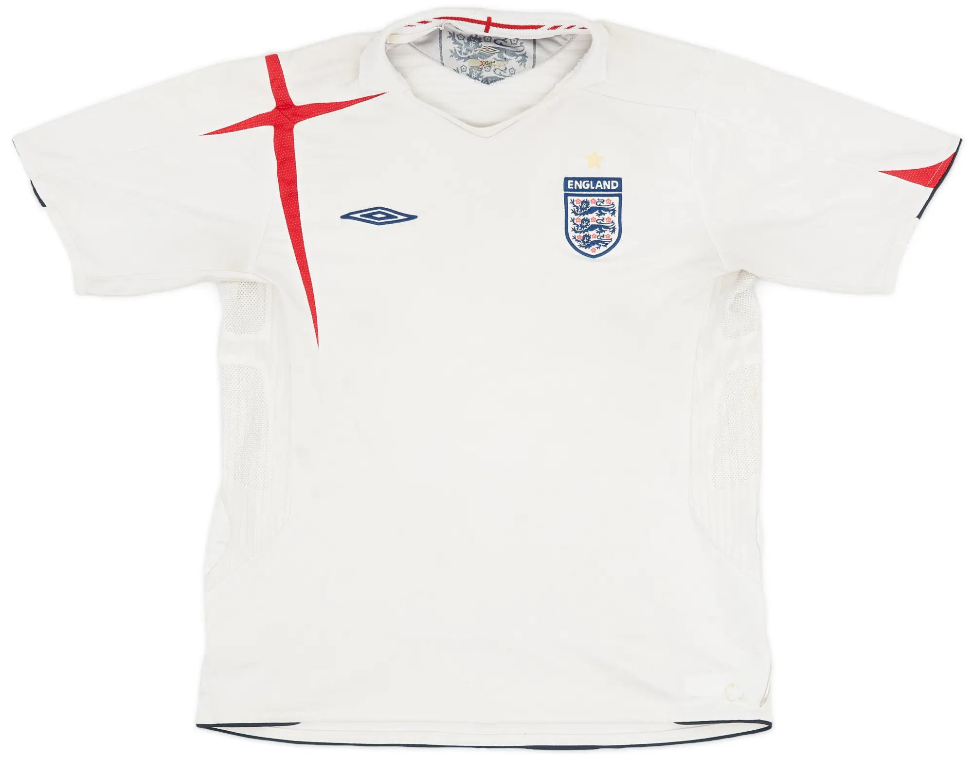 Umbro 2005-07 England Home Shirt - 5/10 - (XL)