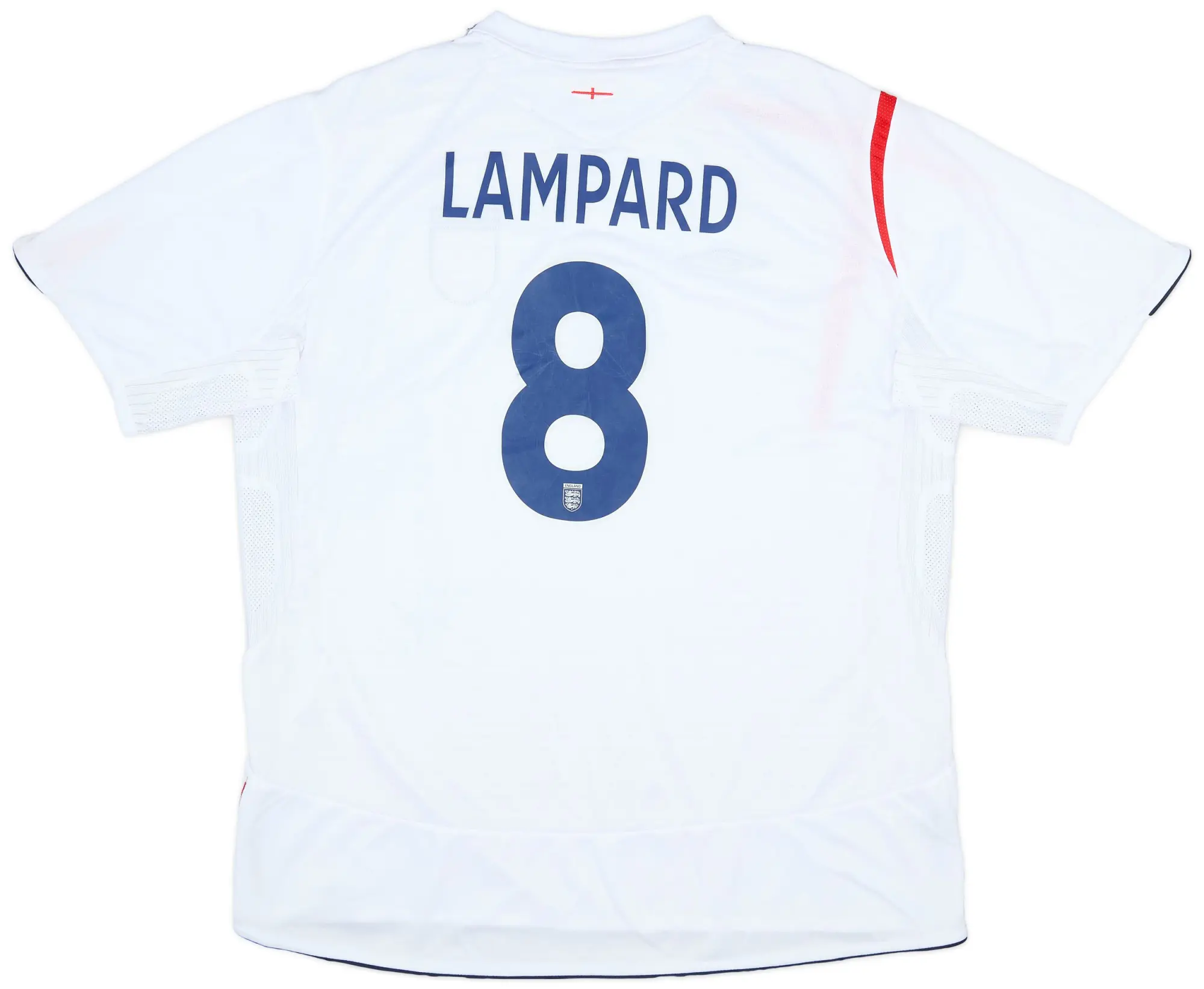 Umbro 2005-07 England Home Shirt Lampard #8 - 7/10 - (XXL)