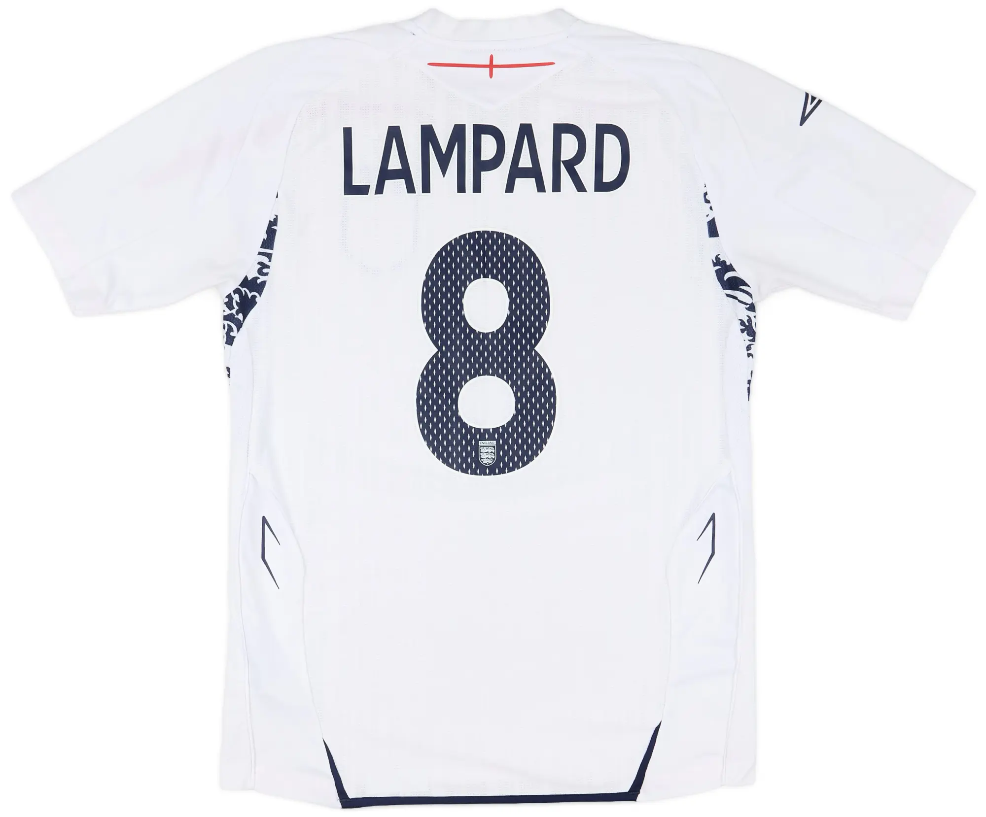 Umbro 2007-09 England Home Shirt Lampard #8 - 9/10 - (S)