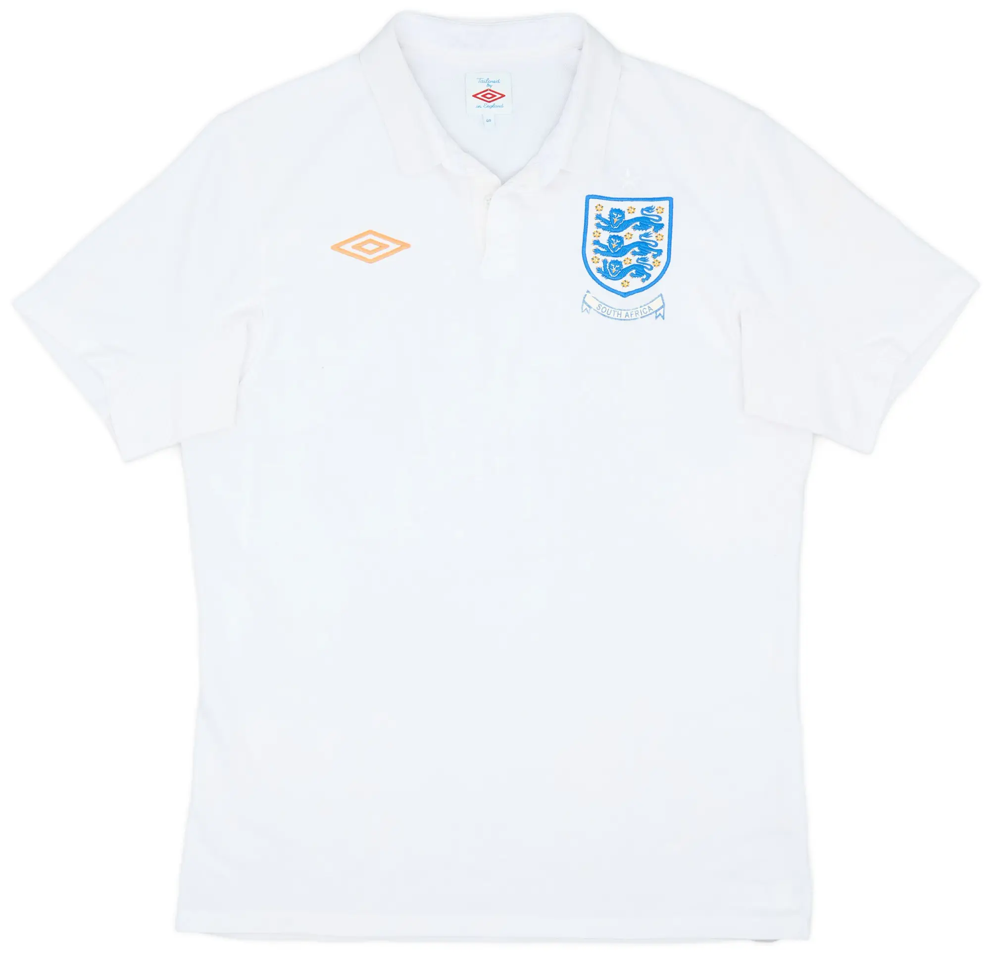 Umbro 2009-10 England 'South Africa' Home Shirt - 5/10 - (M)