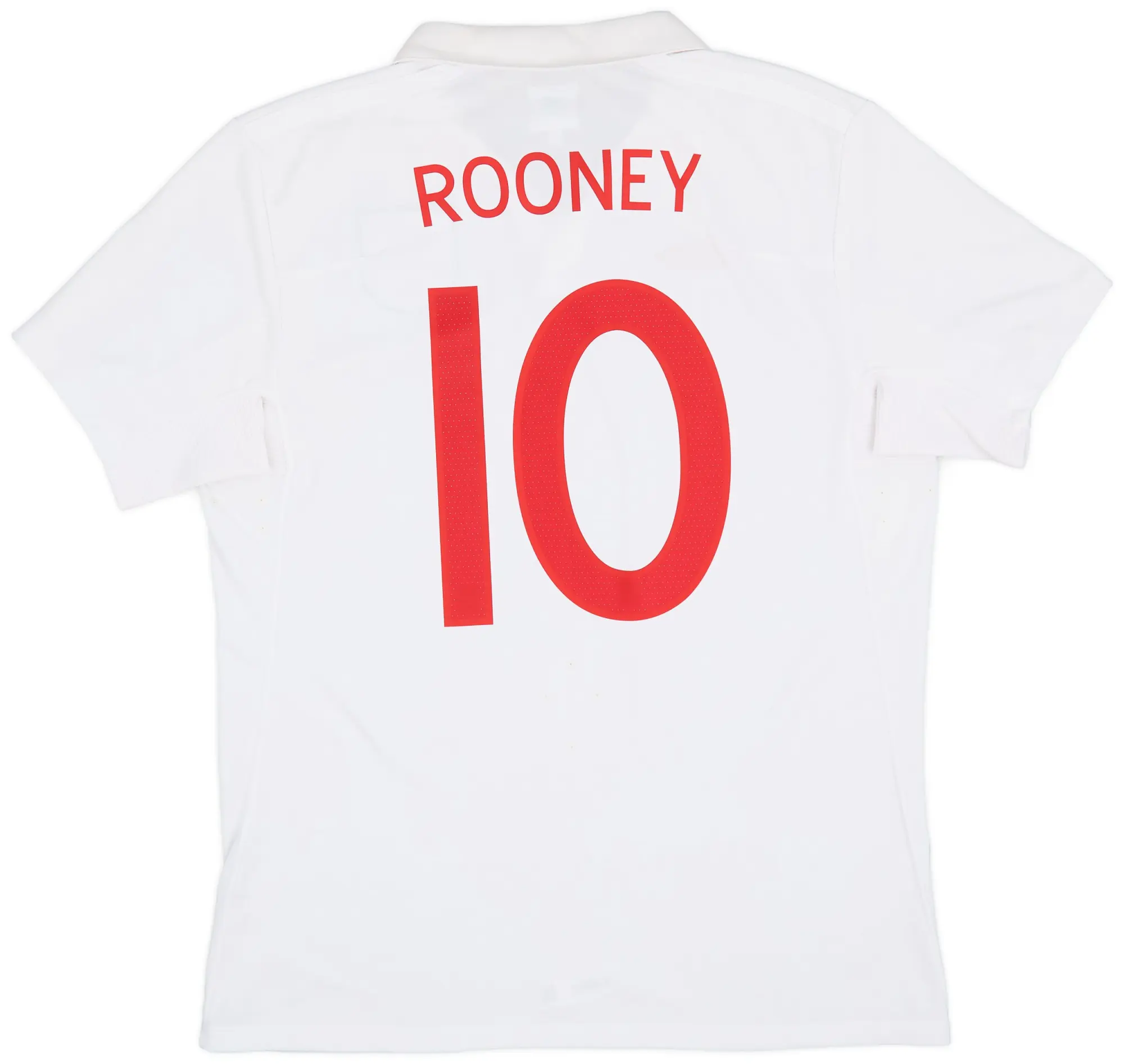 Umbro 2009-10 England Home Shirt Rooney #10 - 6/10 - (L)