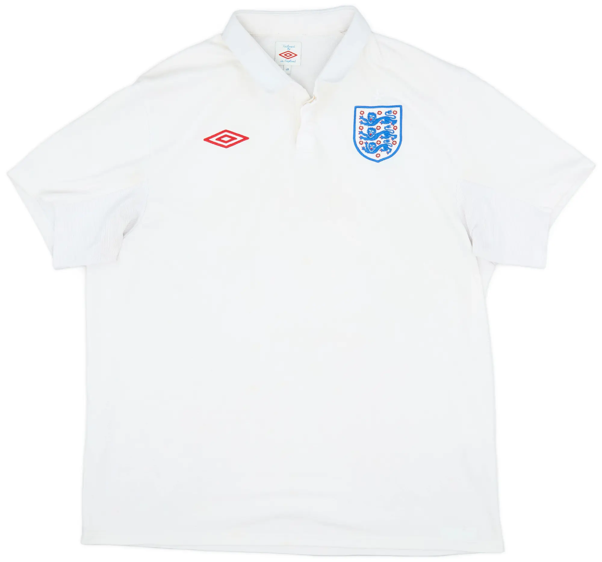 Umbro 2009-10 England Home Shirt - 5/10 - (XXL)
