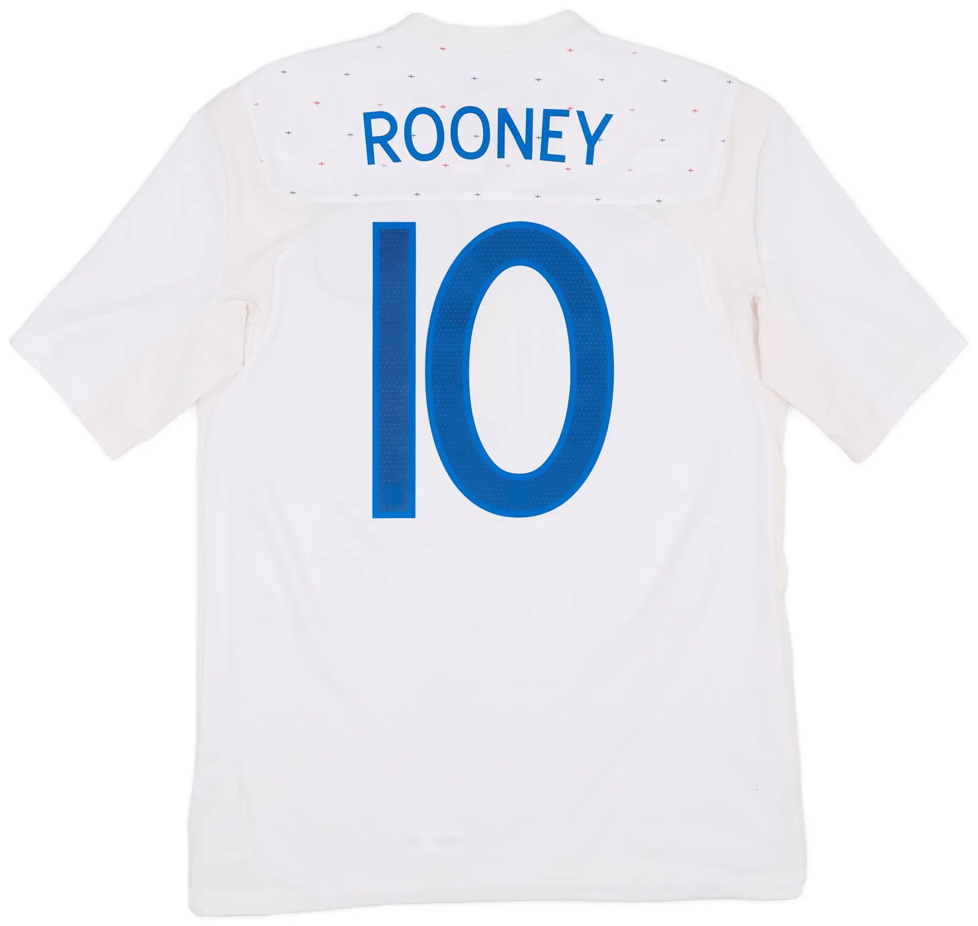 Umbro 2010-11 England Home Shirt Rooney #10 - 8/10 - (M)