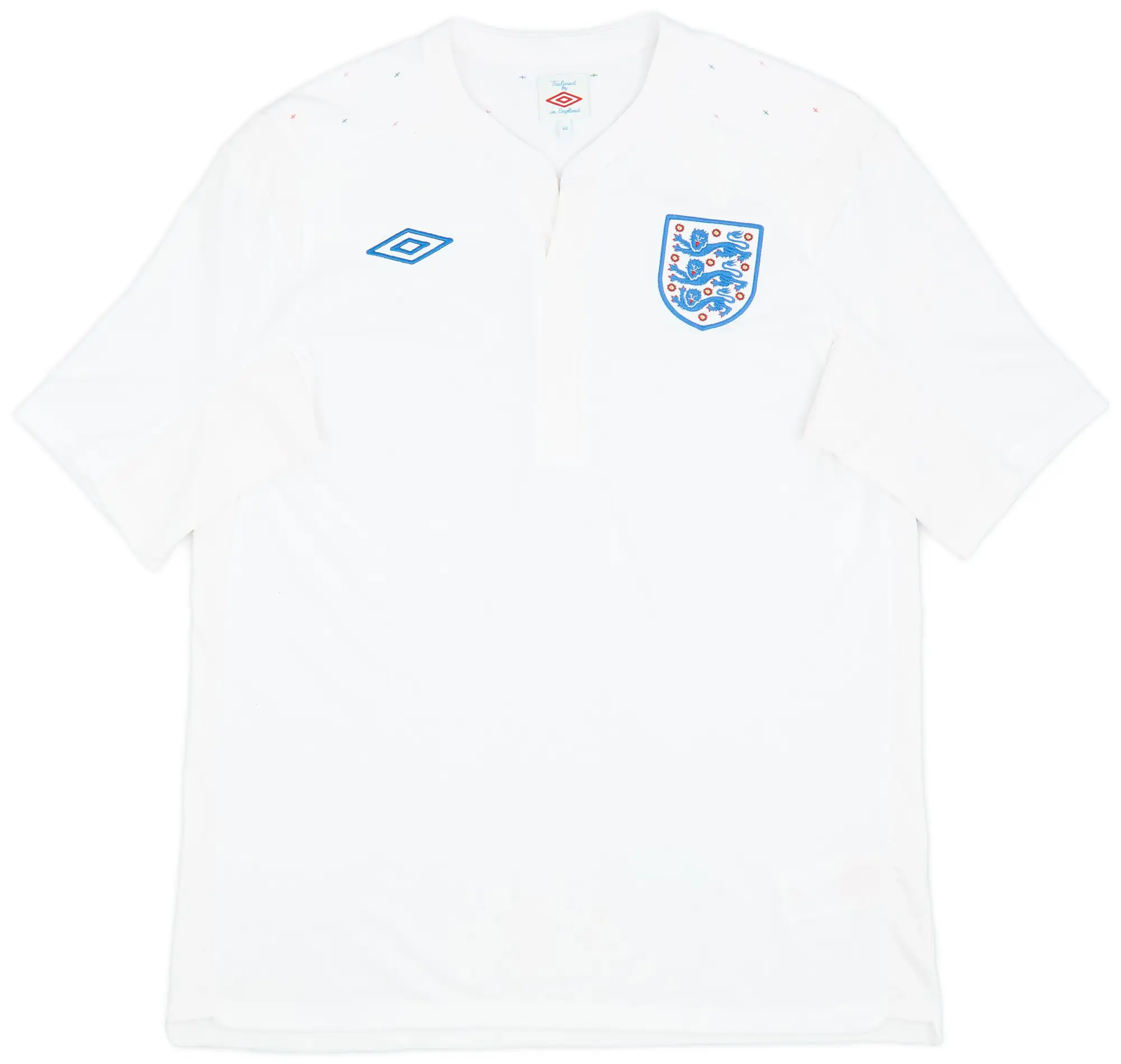 Umbro 2010-11 England Home Shirt - 7/10 - (L)