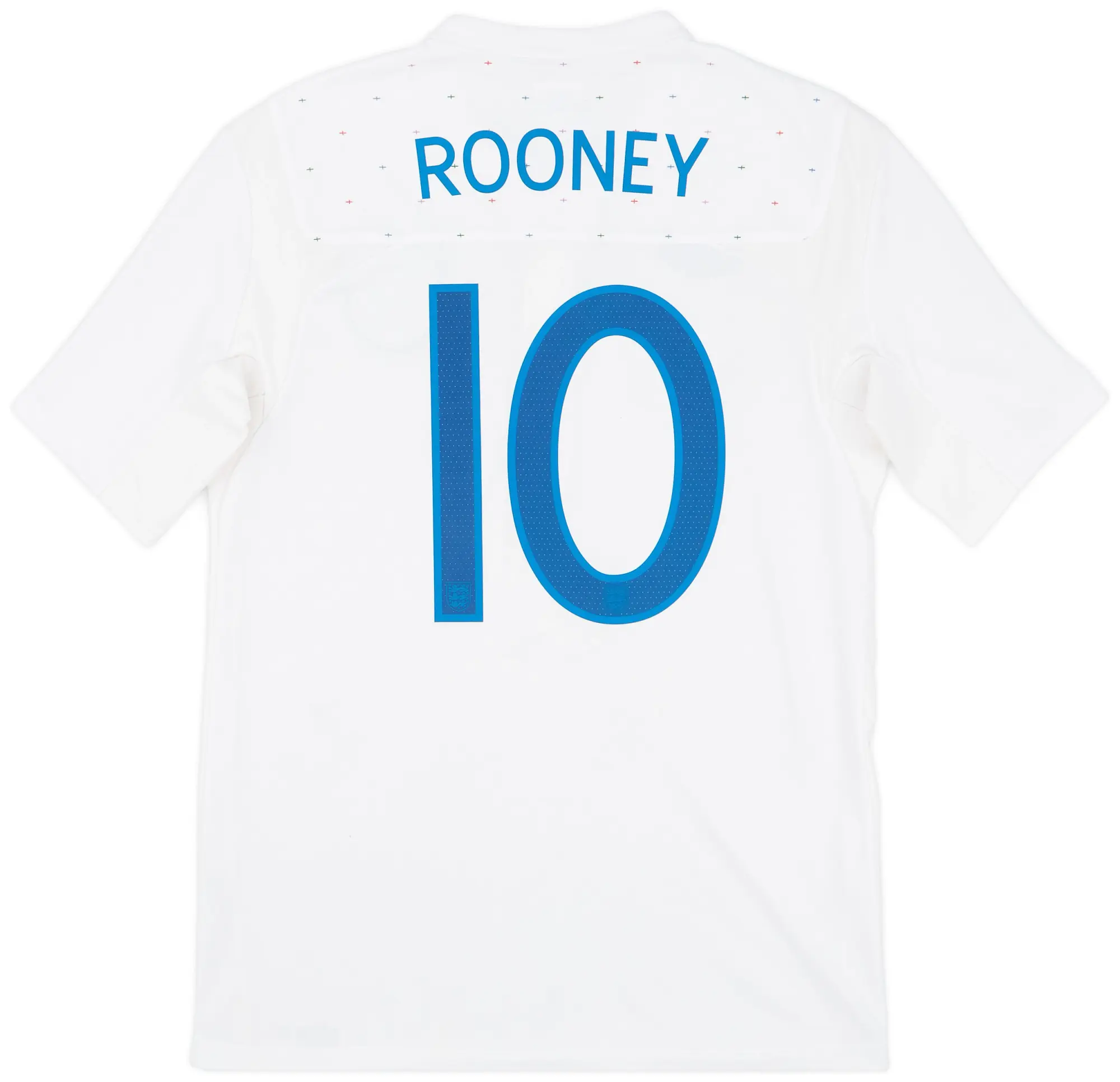 Umbro 2010-11 England Home Shirt Rooney #10 - 8/10 - (M)
