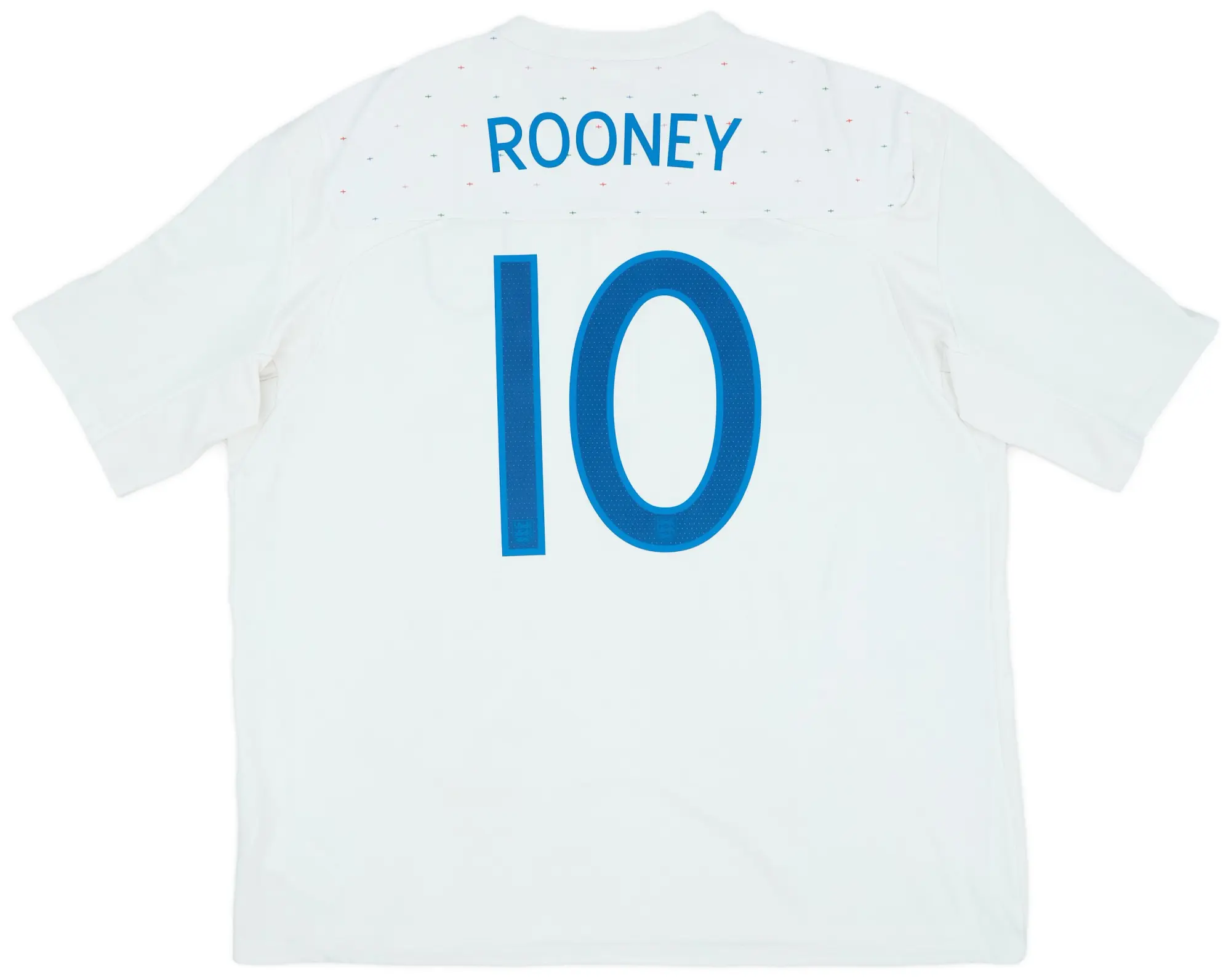 Umbro 2010-11 England Home Shirt Rooney #10 - 8/10 - (XXL)