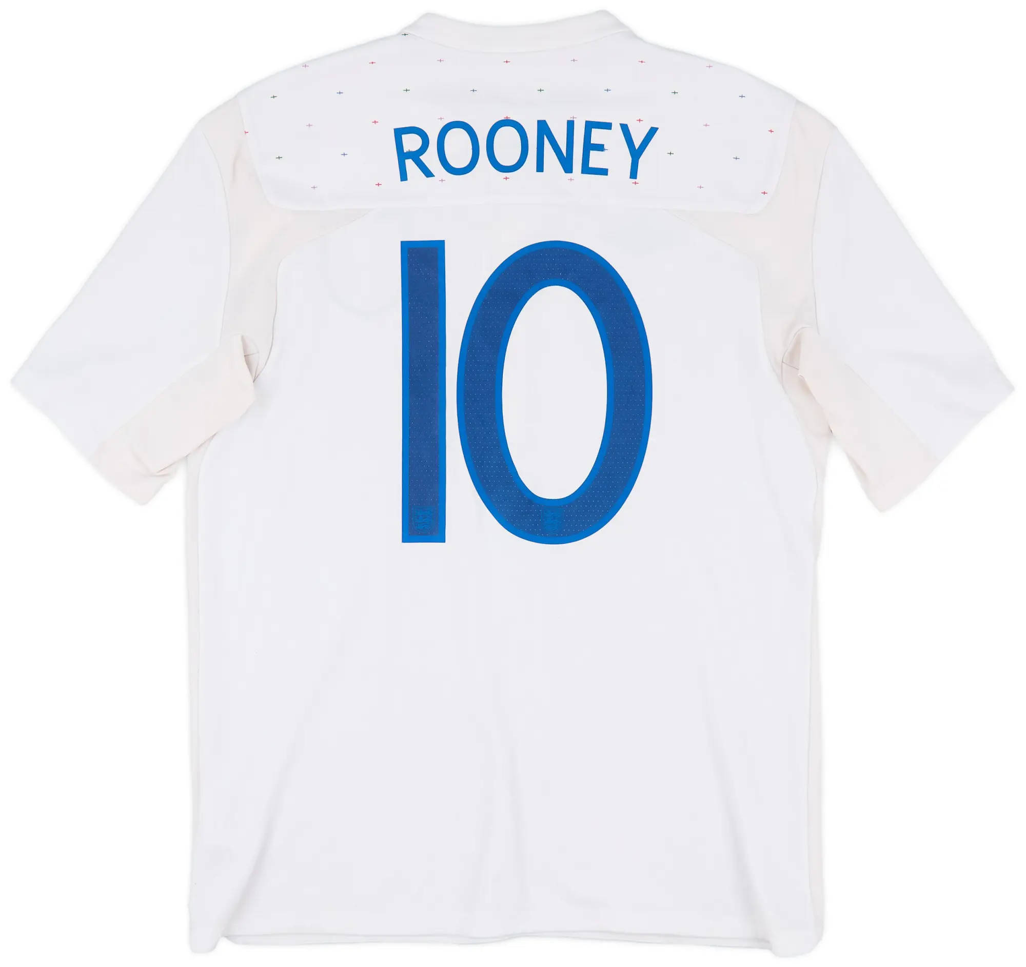 Umbro 2010-11 England Home Shirt Rooney #10 - 7/10 - (L)