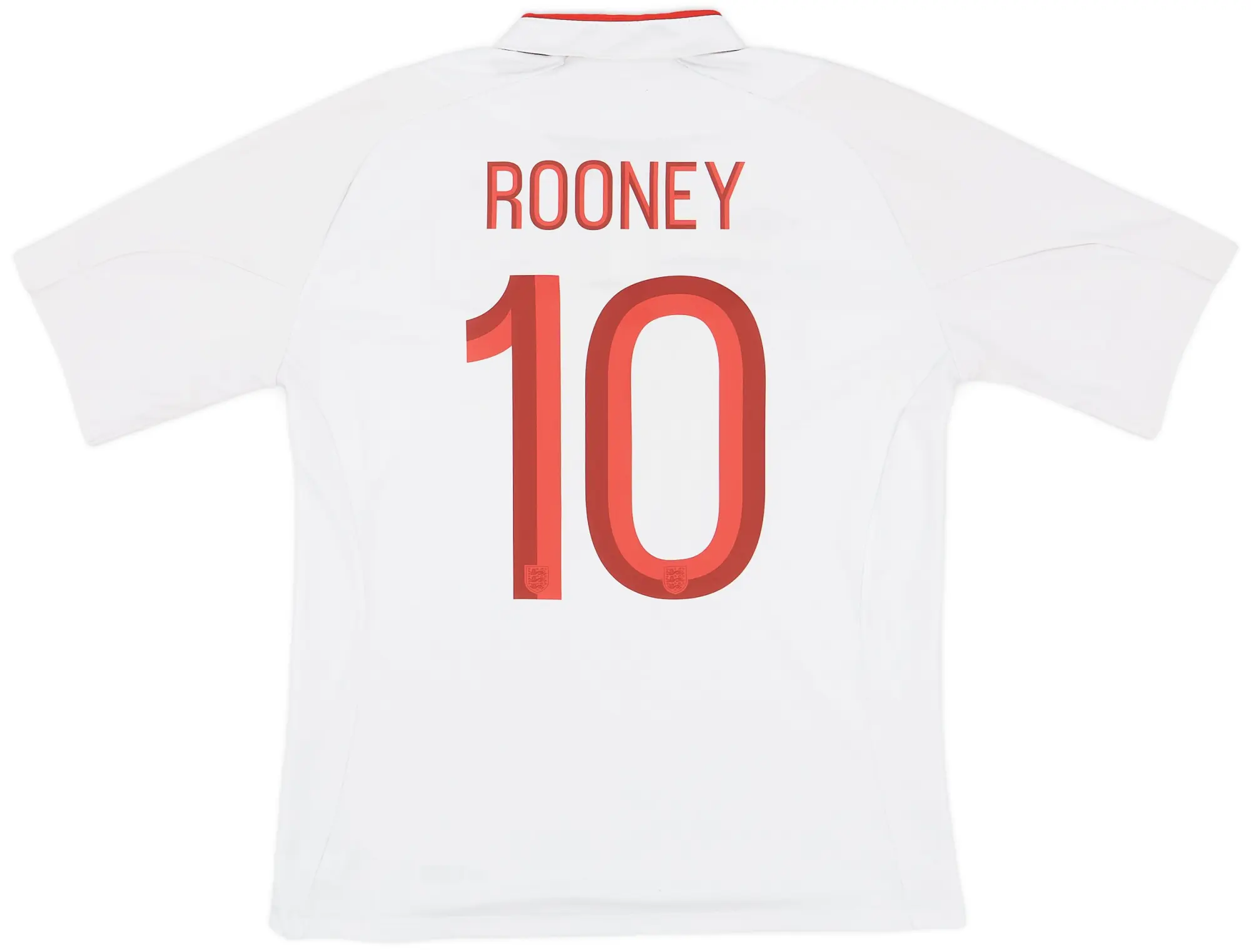 Umbro 2012-13 England Home Shirt Rooney #10 - 7/10 - (M/L)