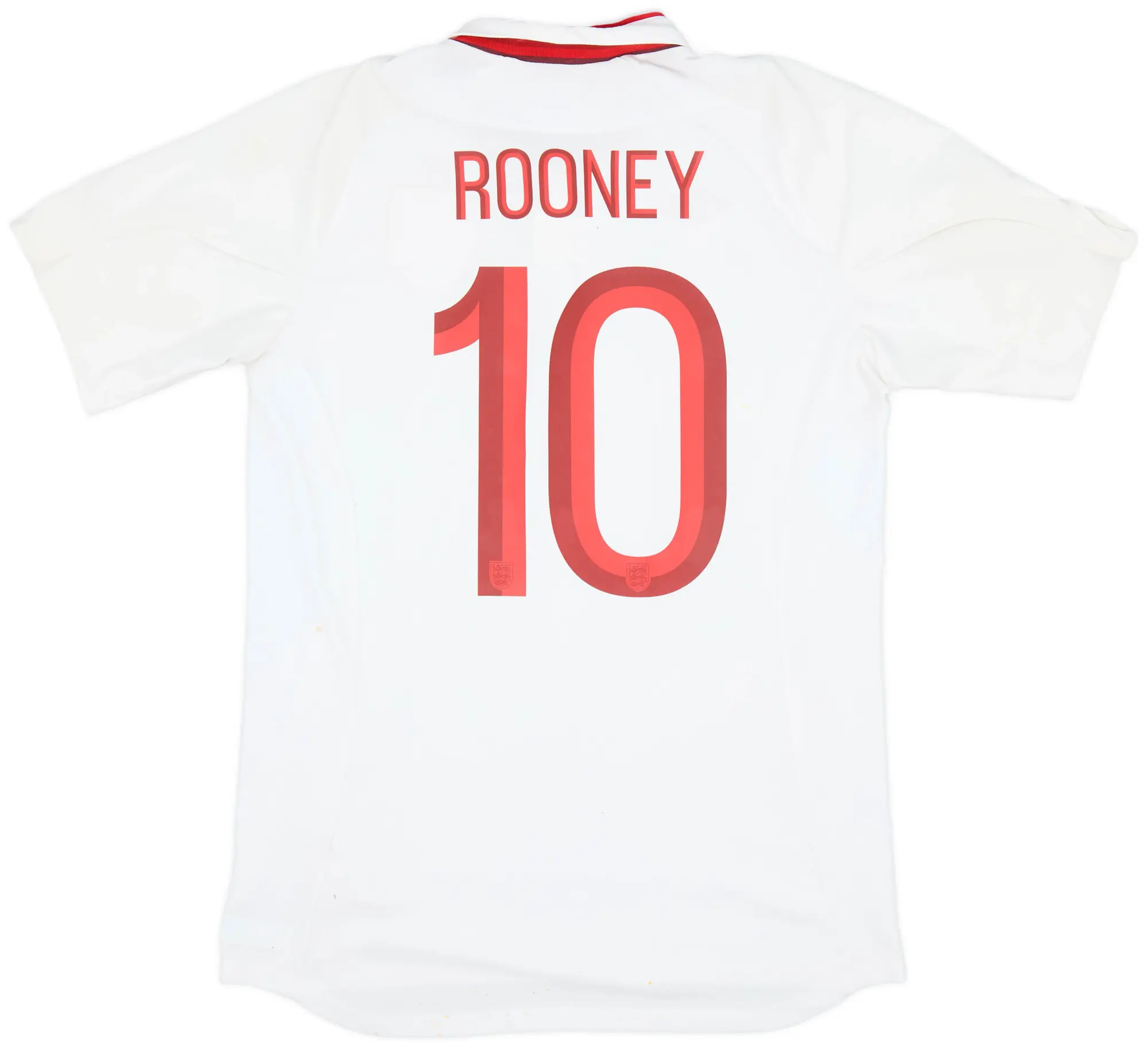 Umbro 2012-13 England Home Shirt Rooney #10 - 5/10 - (M)