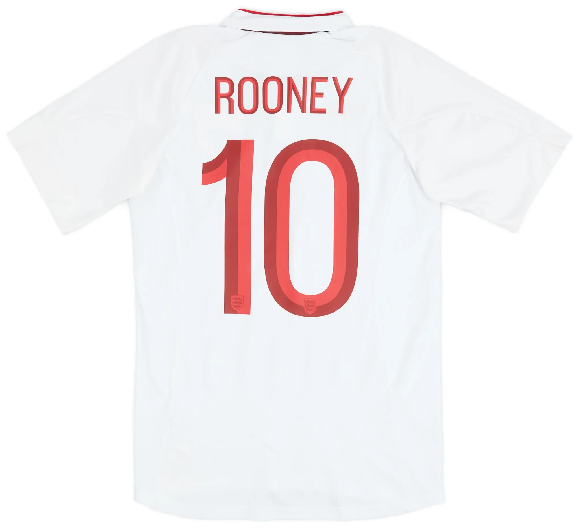 Umbro 2012-13 England Home Shirt Rooney #10 - 8/10 - (XS)