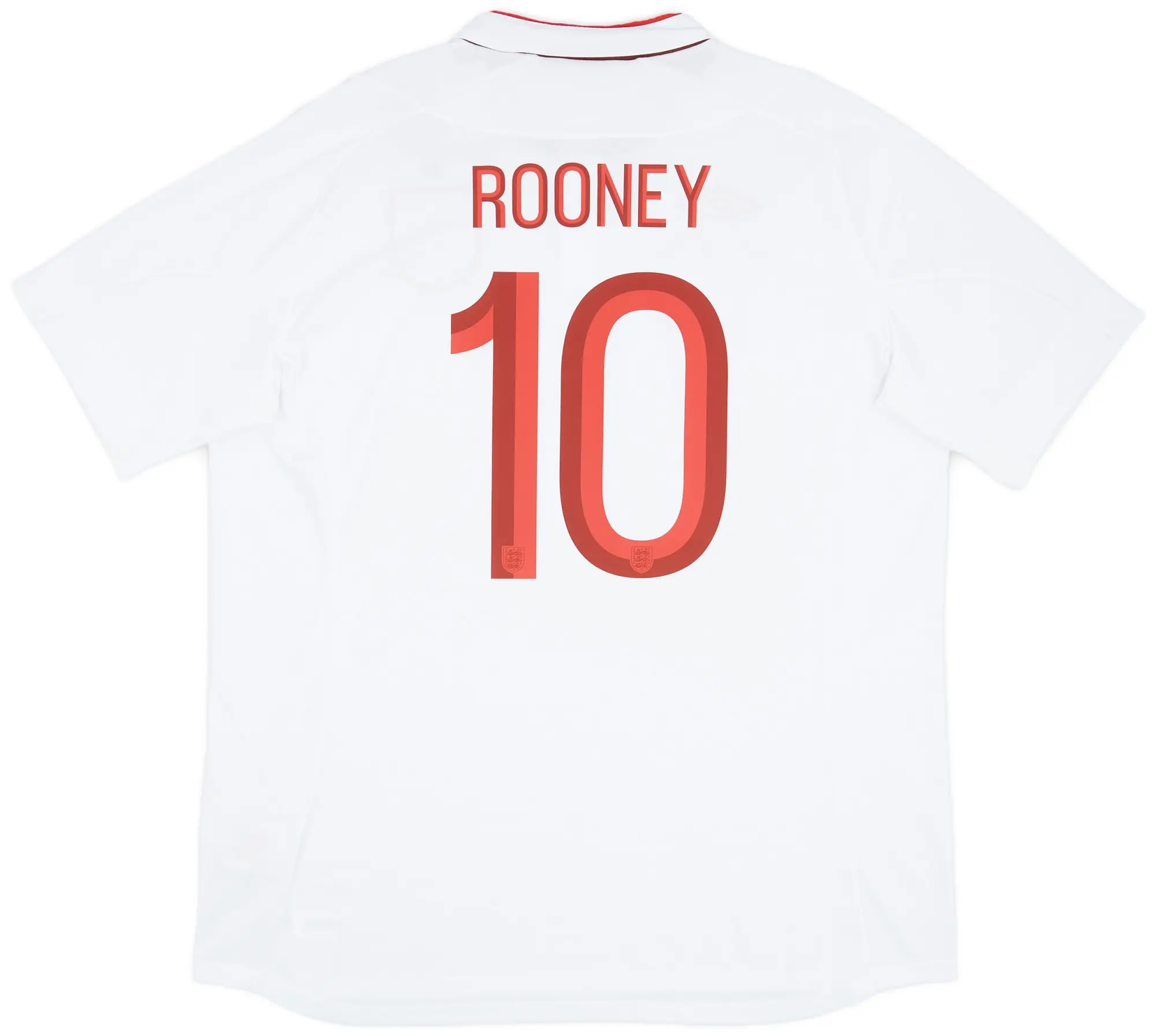 Umbro 2012-13 England Home Shirt Rooney #10 (XXL)