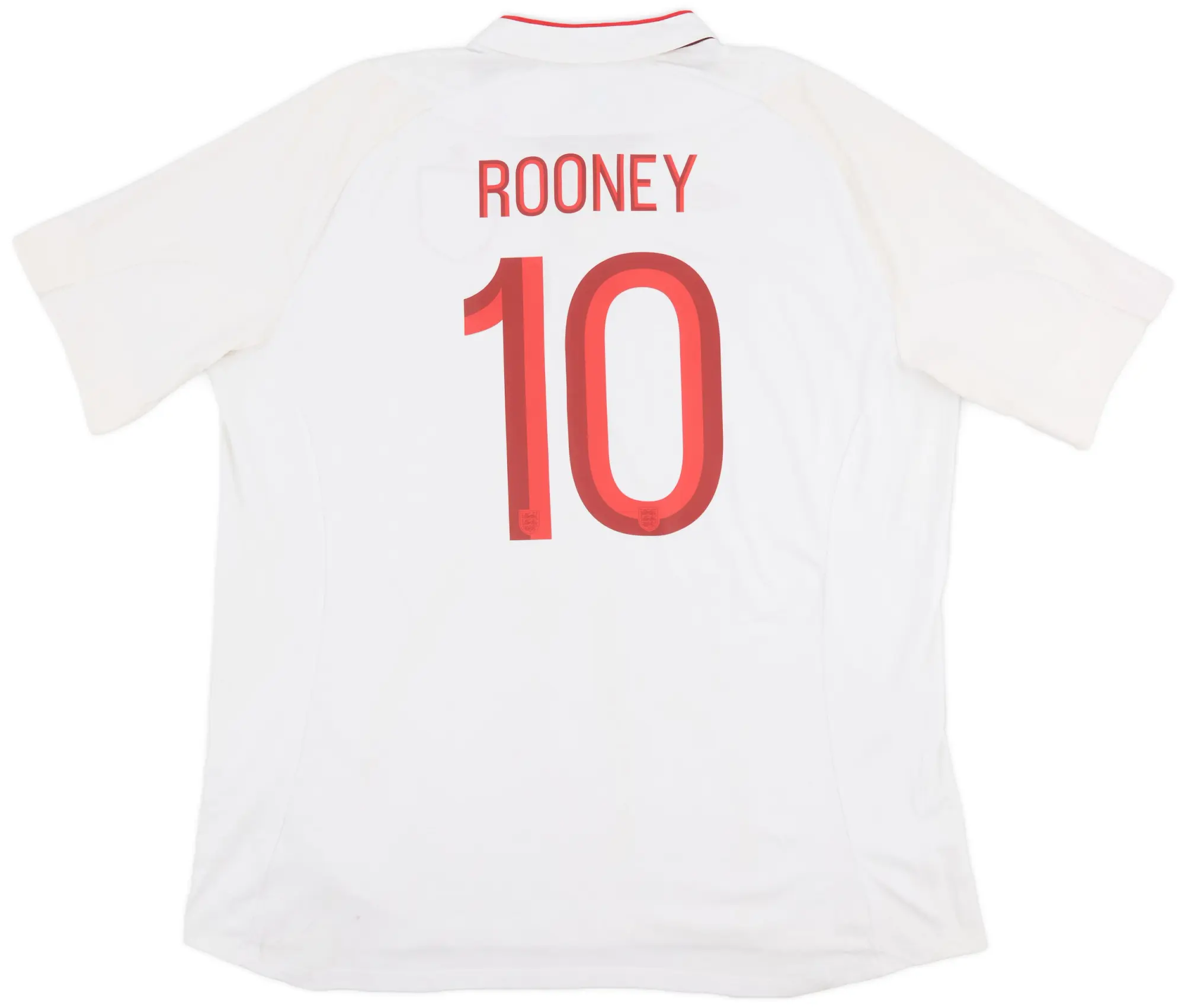 Umbro 2012-13 England Home Shirt Rooney #10 - 7/10 - (3XL)