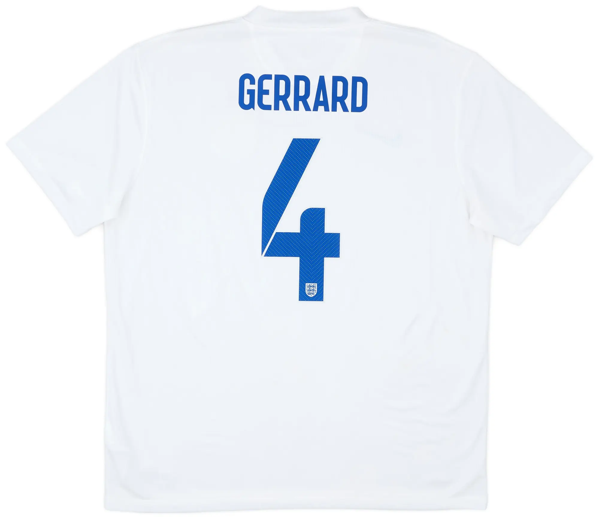 Nike 2014-15 England Home Shirt Gerrard #4 - 6/10 - (XL)