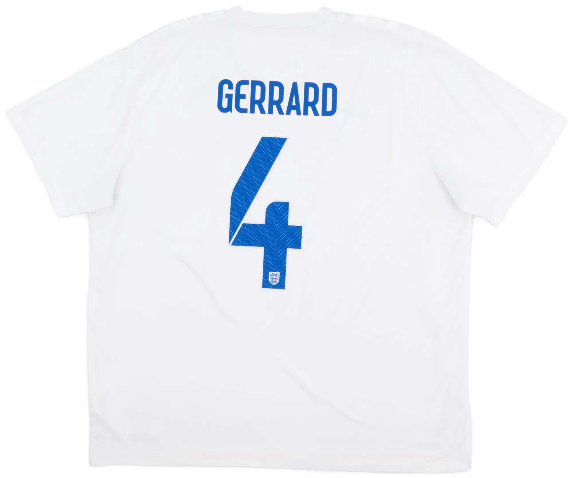 Nike 2014-15 England Home Shirt Gerrard #4 - 6/10 - (XXL)