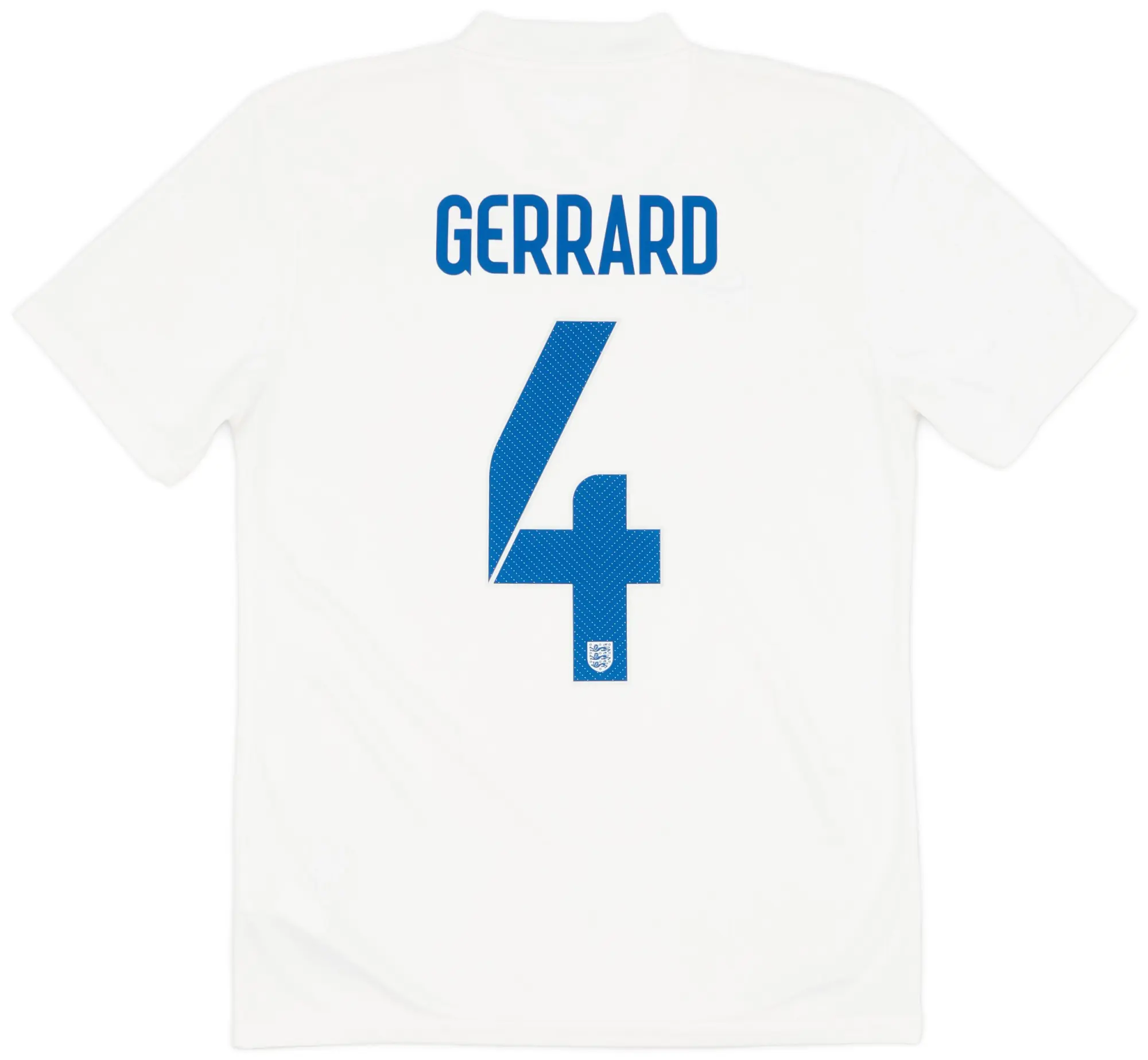 Nike 2014-15 England Home Shirt Gerrard #4 - 7/10 - (S)