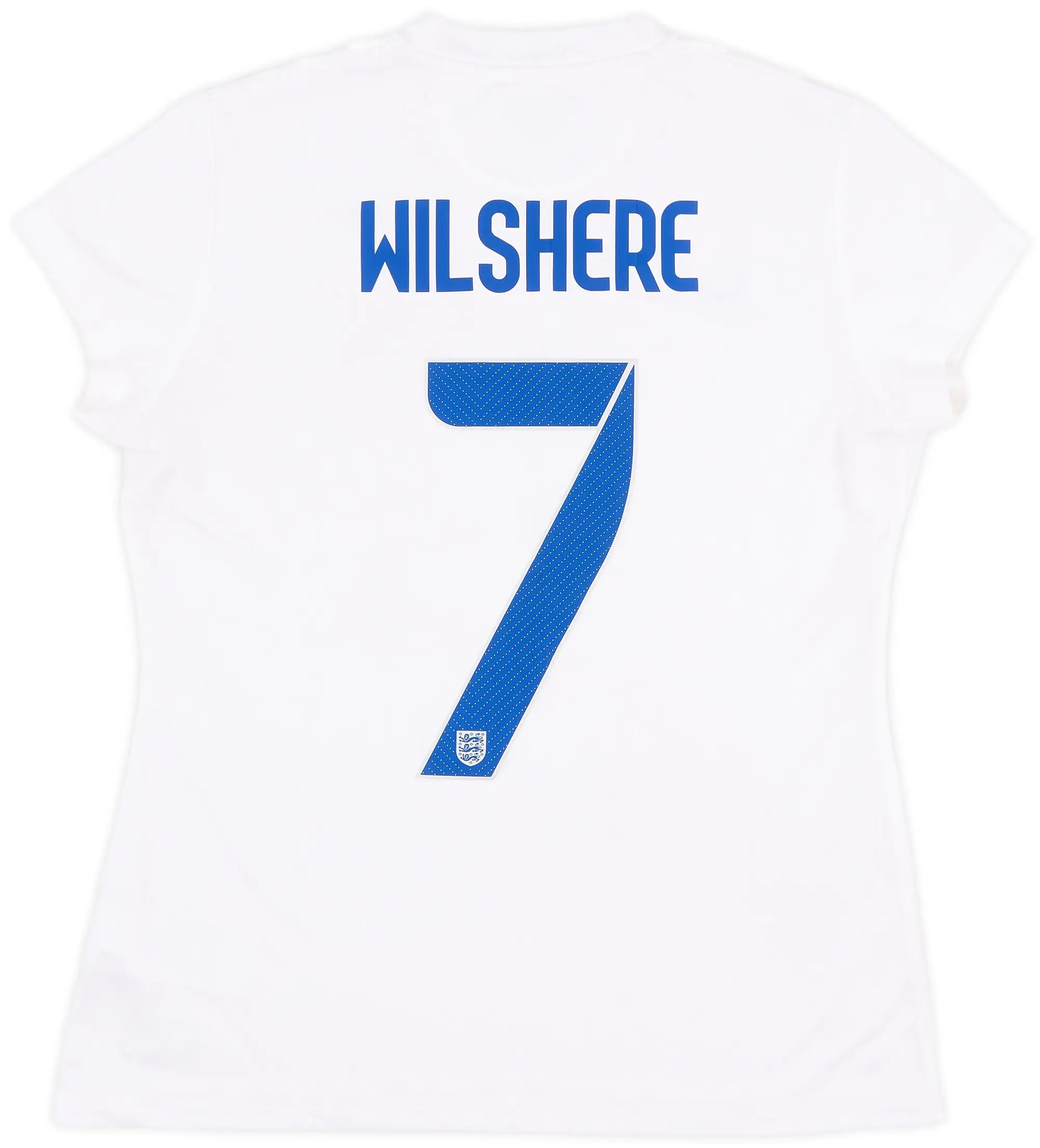 Nike 2014-15 England Home Shirt Wilshere #7- 6/10 - (Women's L)